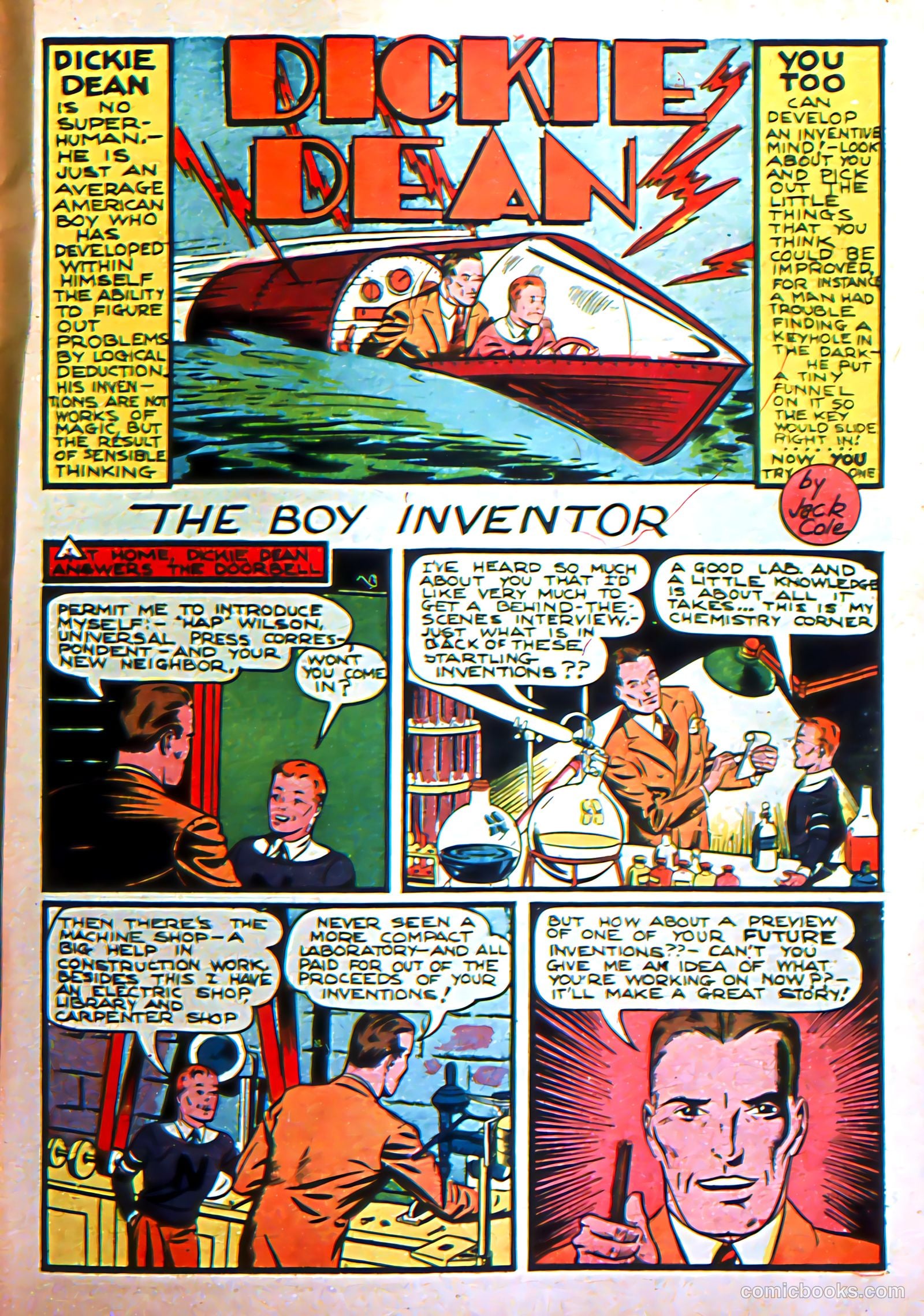 Silver Streak Comics #5 (1940) — page 60 of 69