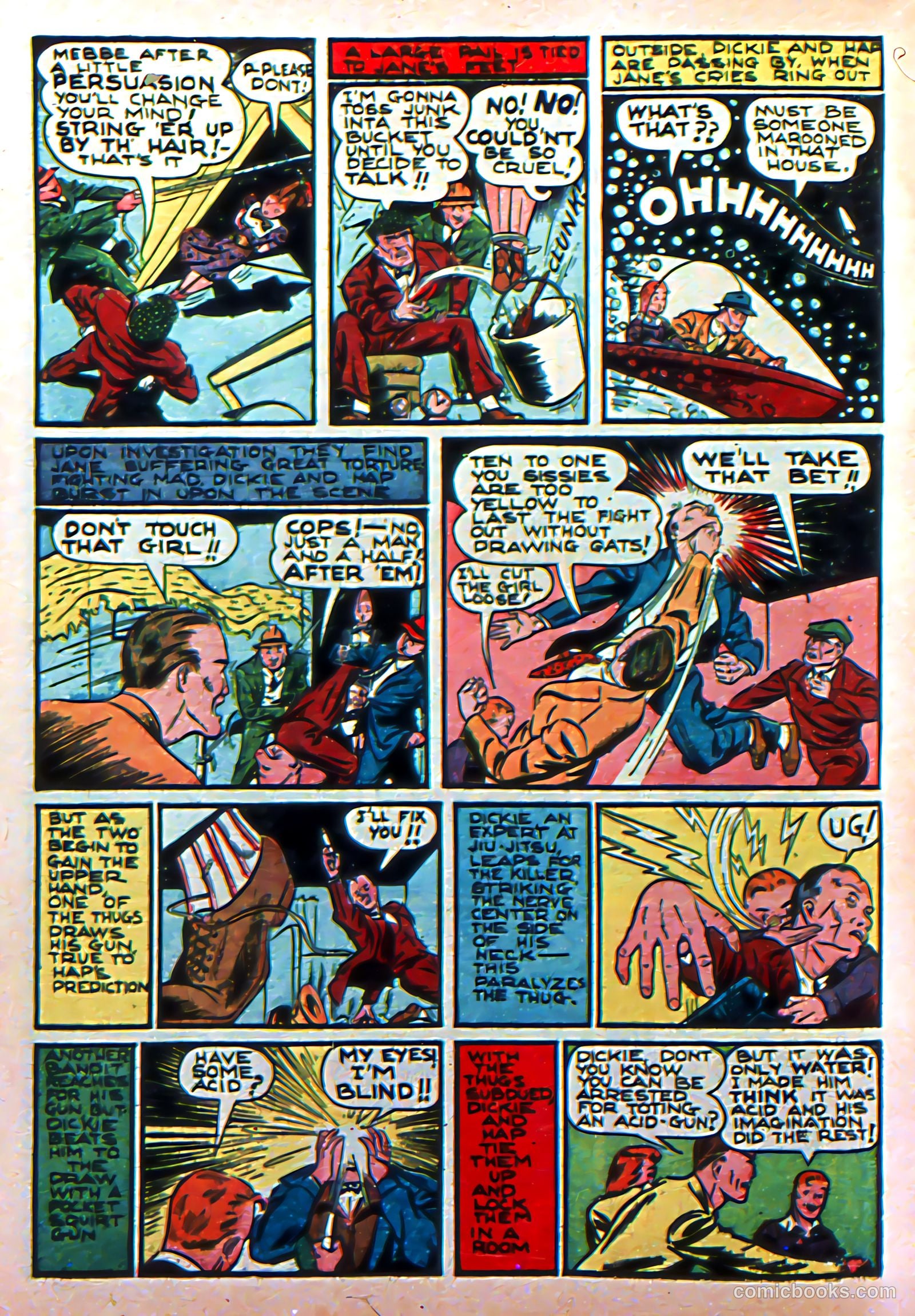 Silver Streak Comics #5 (1940) — page 63 of 69