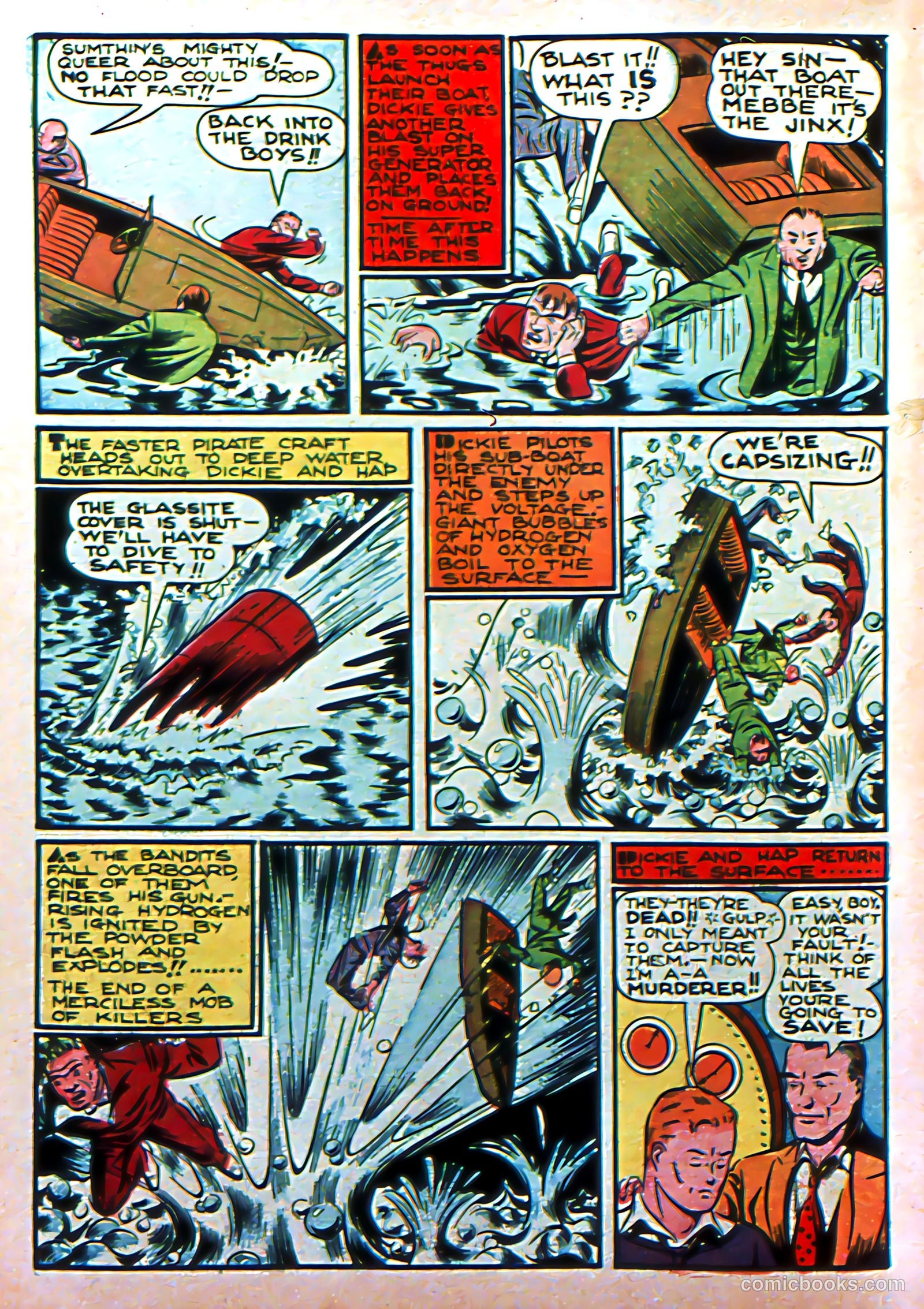 Silver Streak Comics #5 (1940) — page 65 of 69