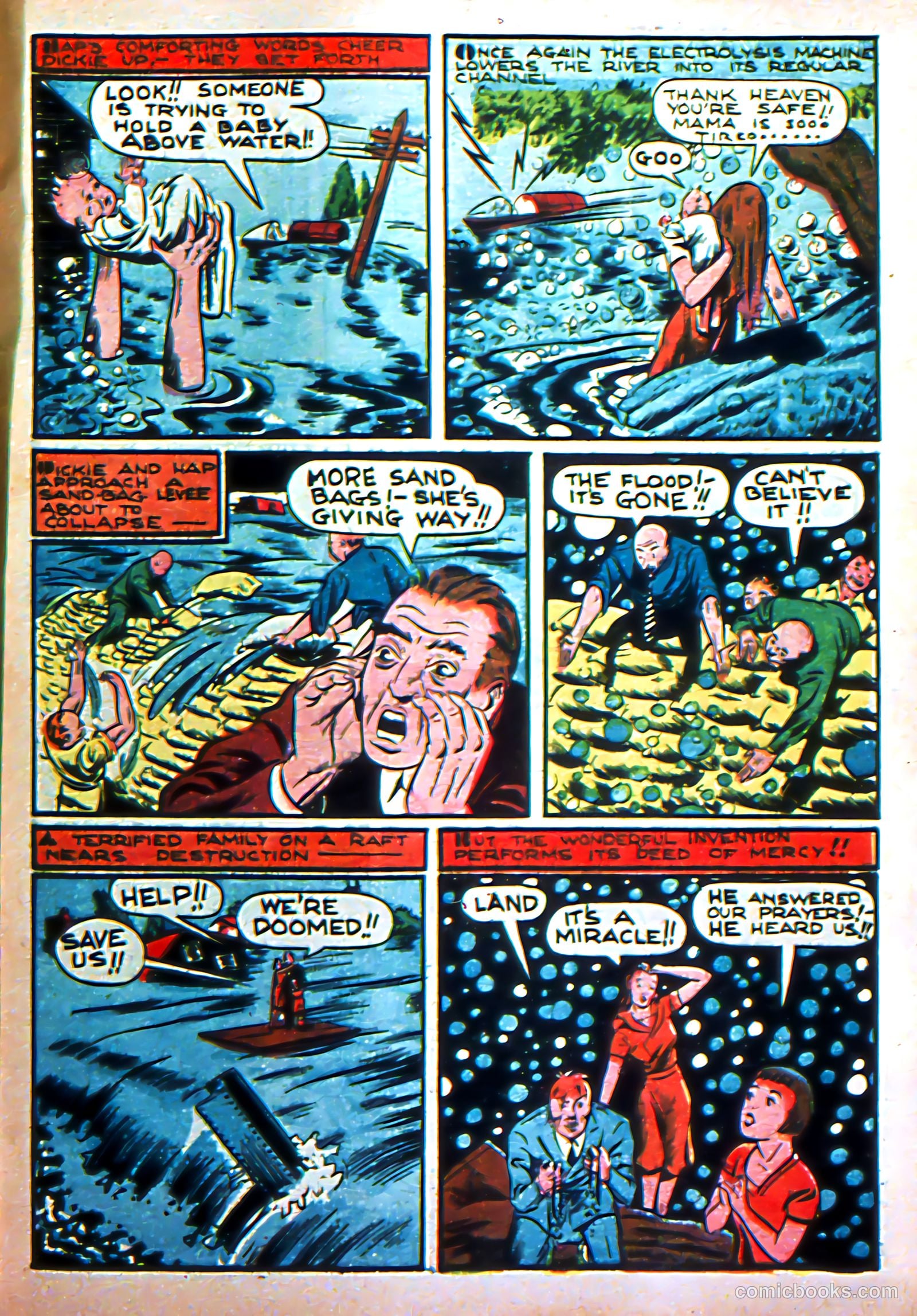 Silver Streak Comics #5 (1940) — page 66 of 69