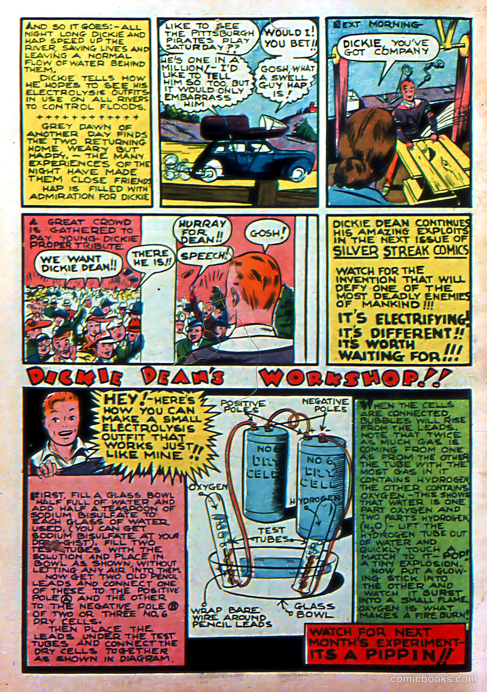 Silver Streak Comics #5 (1940) — page 67 of 69