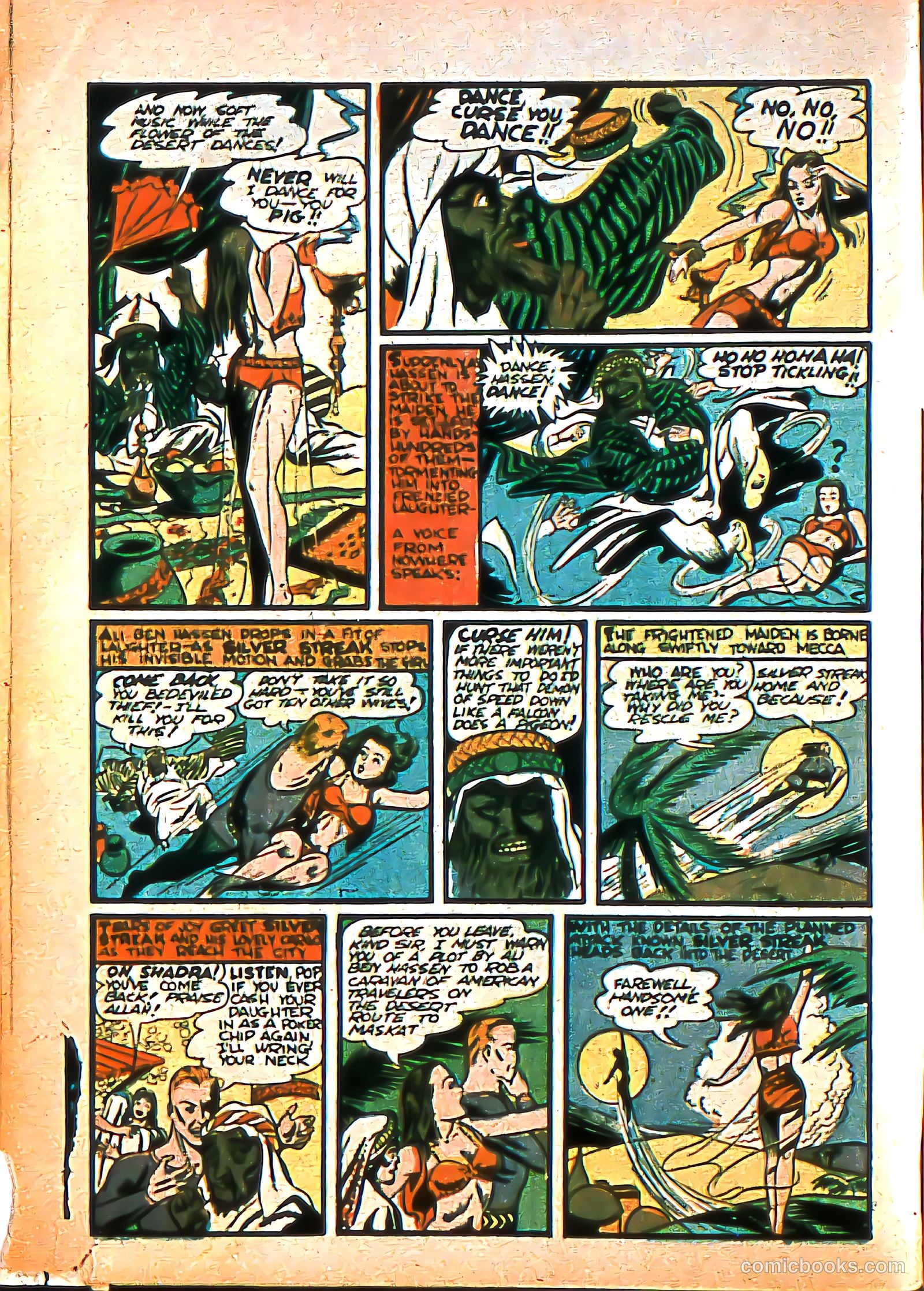 Silver Streak Comics #6 (1940) — page 7 of 69