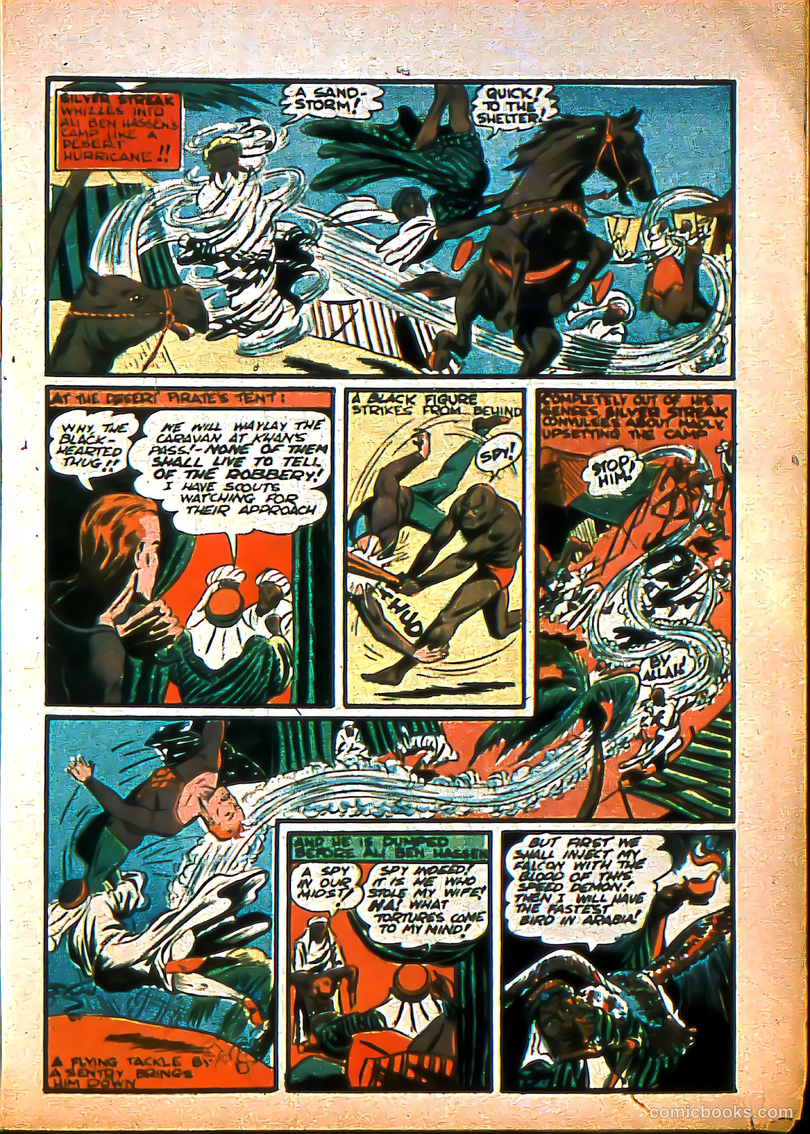 Silver Streak Comics #6 (1940) — page 8 of 69