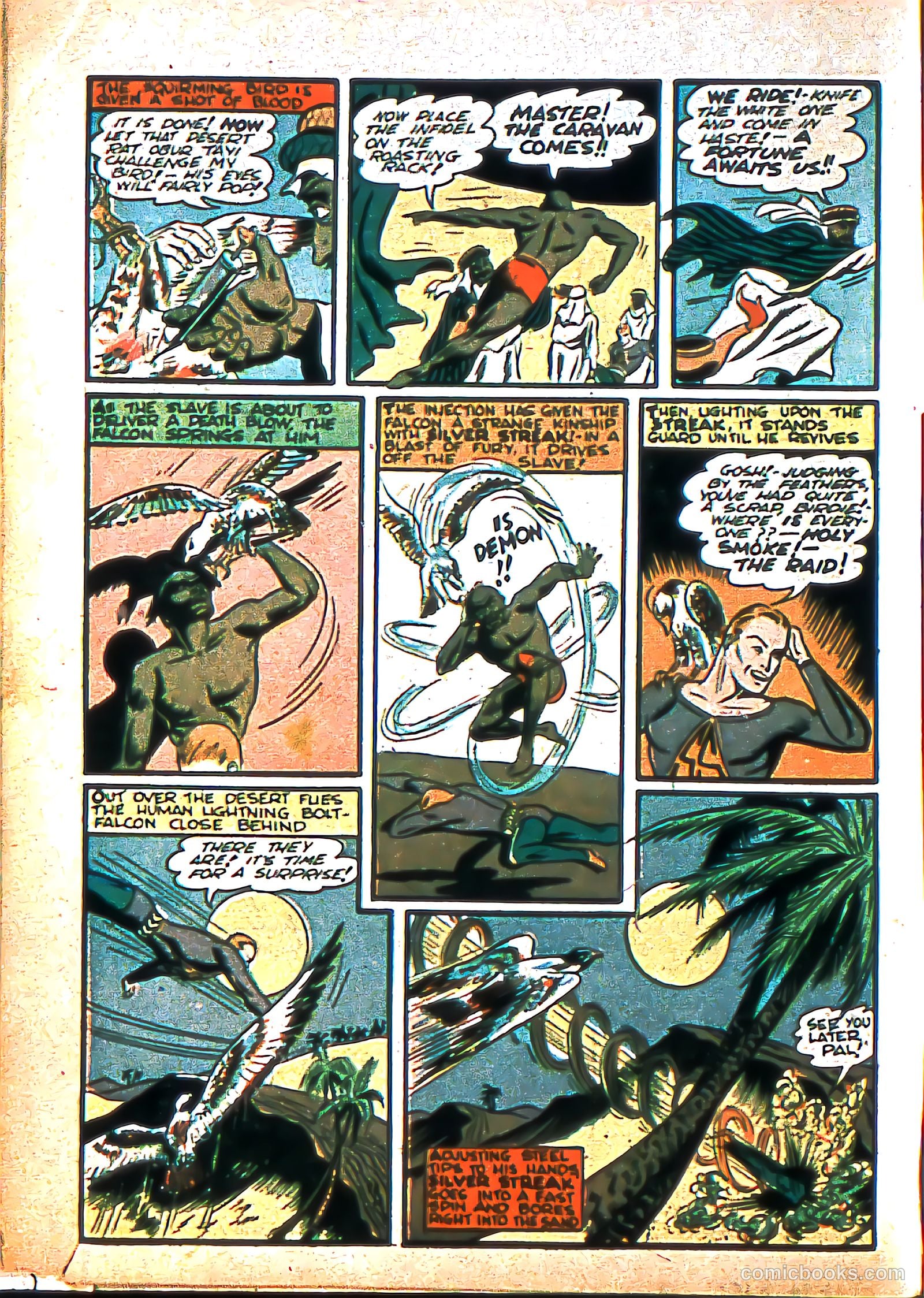 Silver Streak Comics #6 (1940) — page 9 of 69