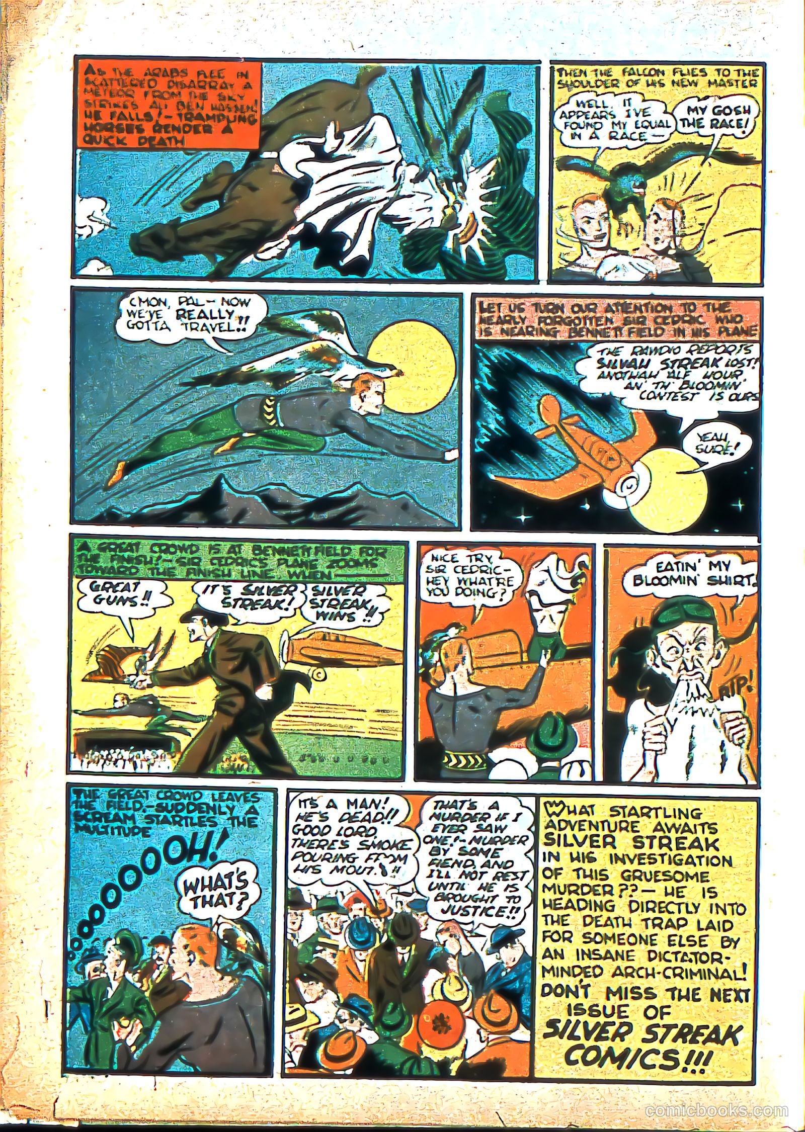 Silver Streak Comics #6 (1940) — page 11 of 69