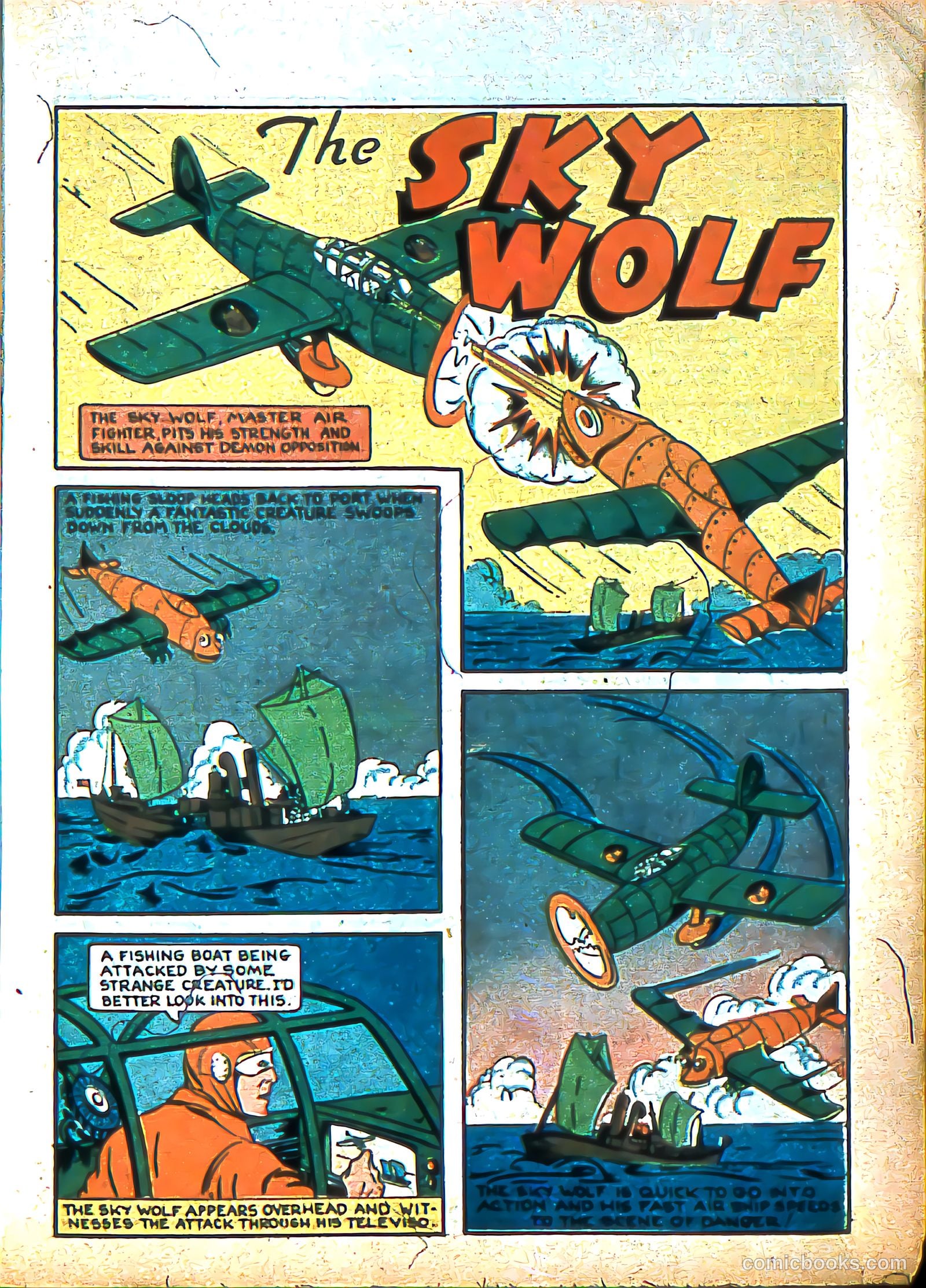 Silver Streak Comics #6 (1940) — page 12 of 69