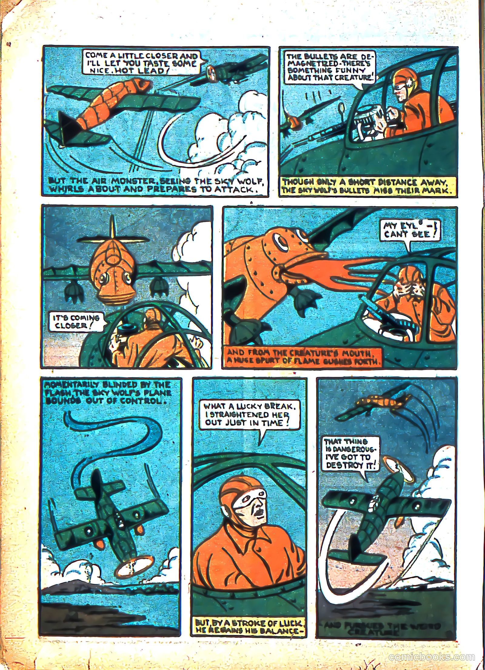 Silver Streak Comics #6 (1940) — page 13 of 69