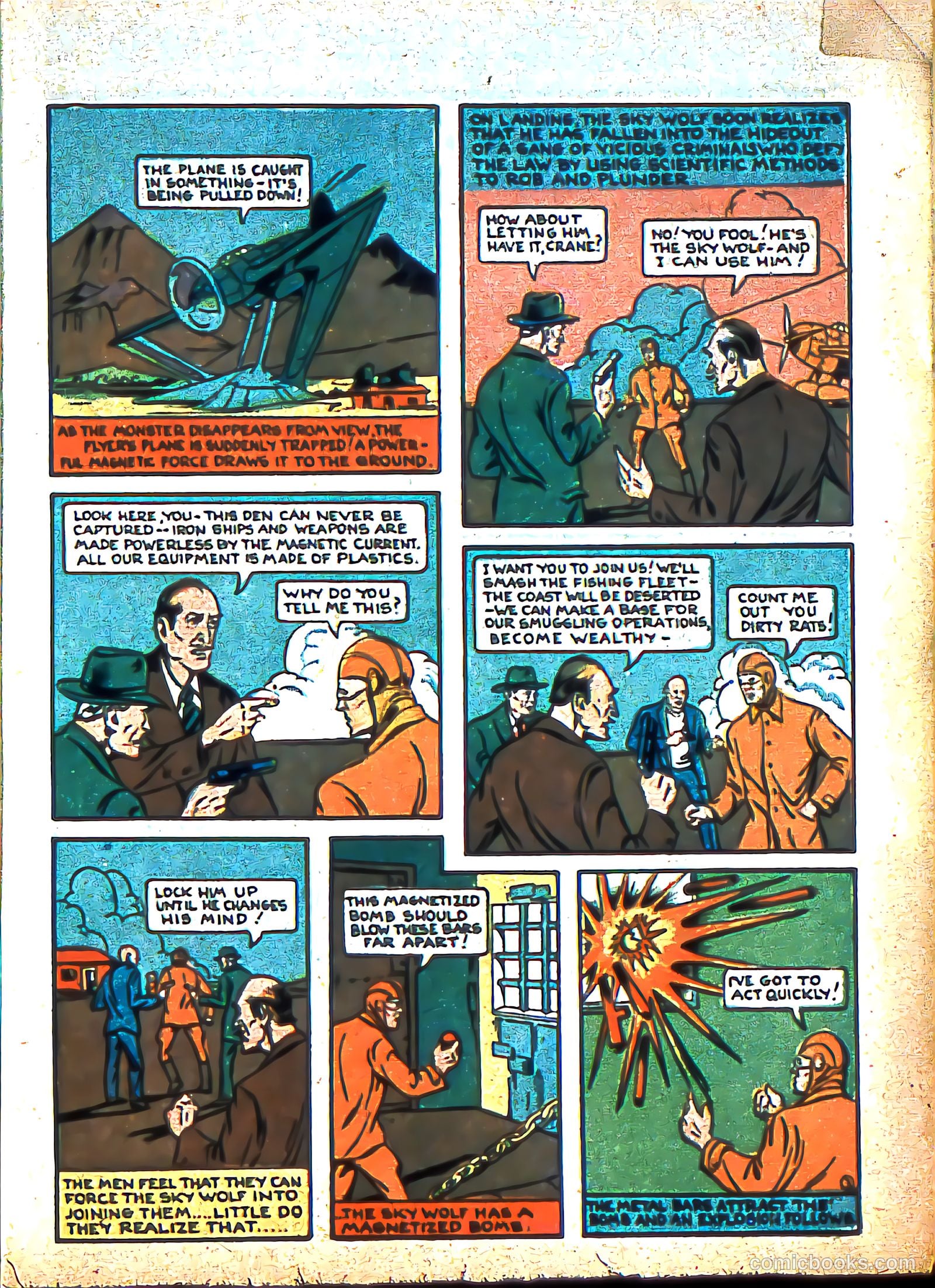 Silver Streak Comics #6 (1940) — page 14 of 69