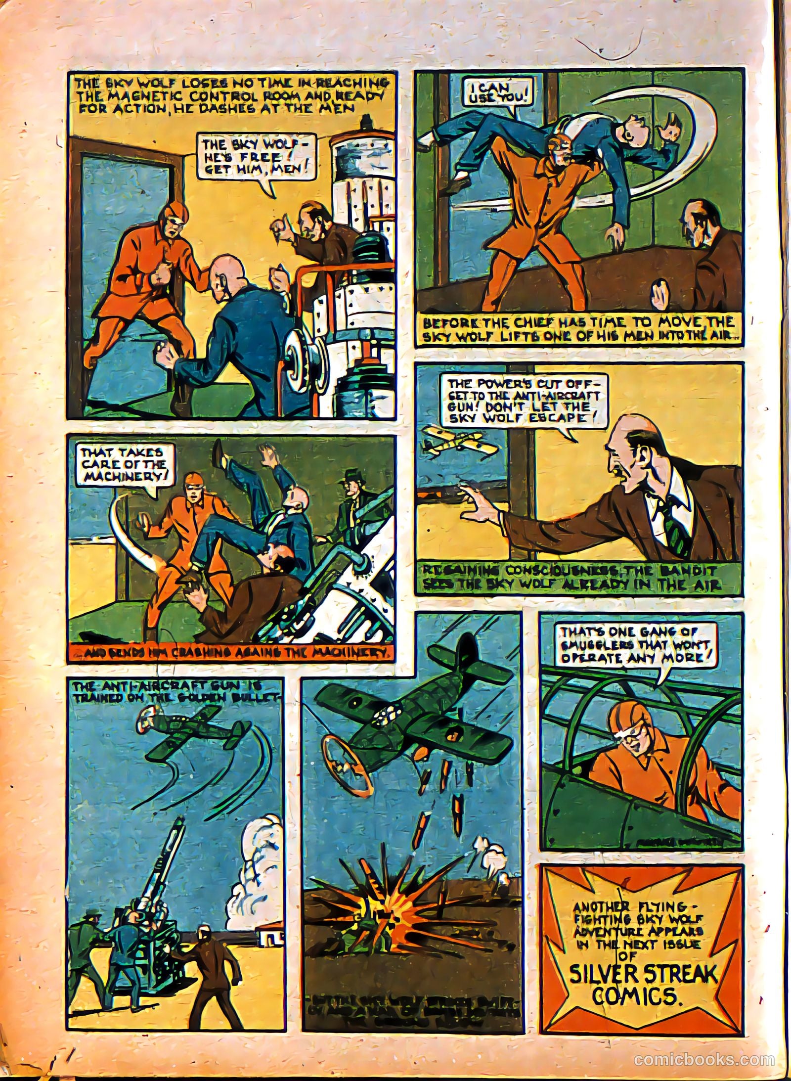 Silver Streak Comics #6 (1940) — page 15 of 69