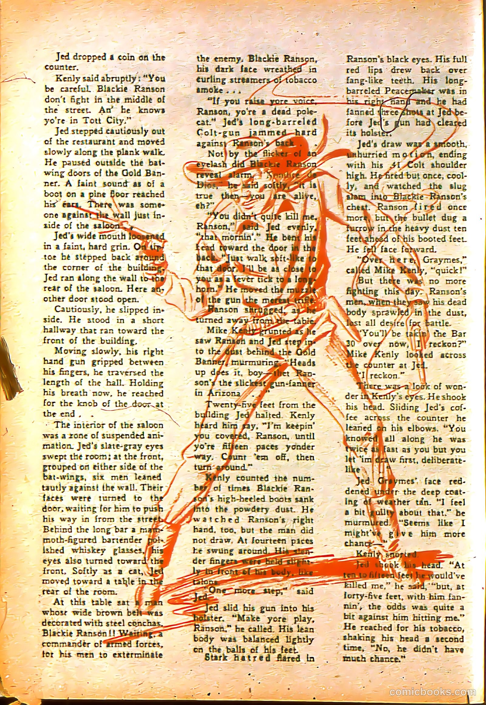Silver Streak Comics #6 (1940) — page 23 of 69