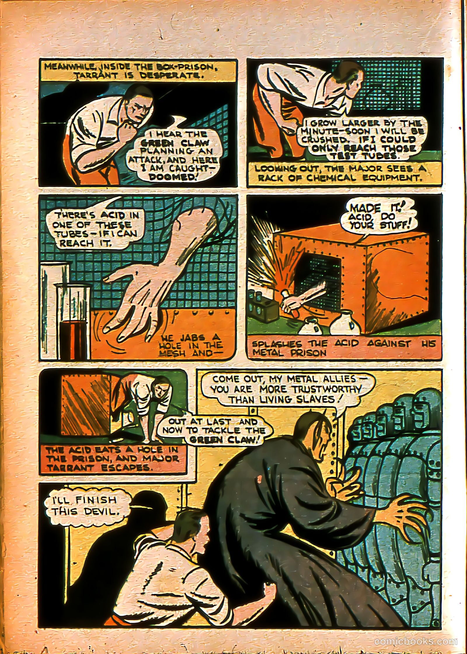 Silver Streak Comics #6 (1940) — page 29 of 69