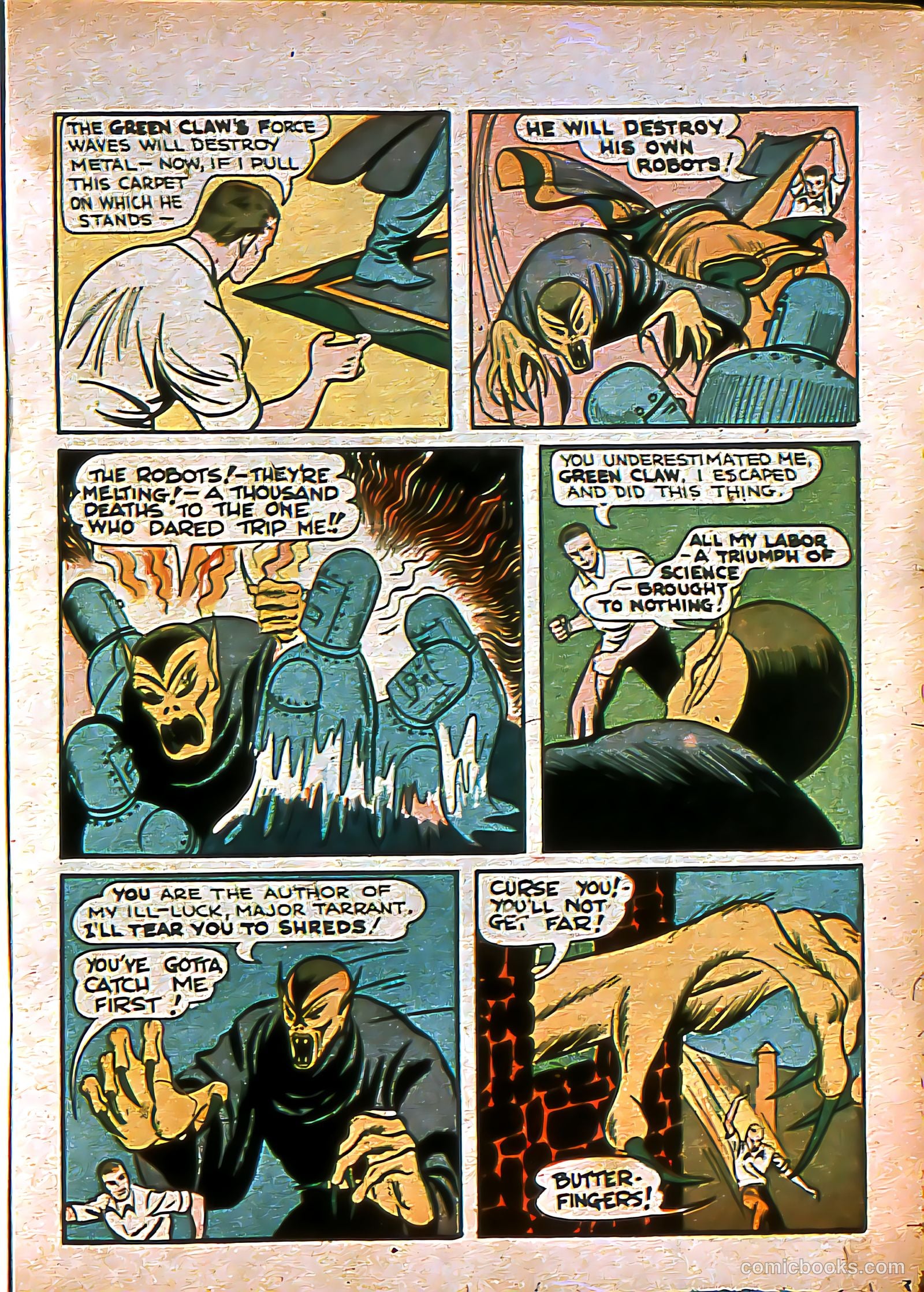 Silver Streak Comics #6 (1940) — page 30 of 69