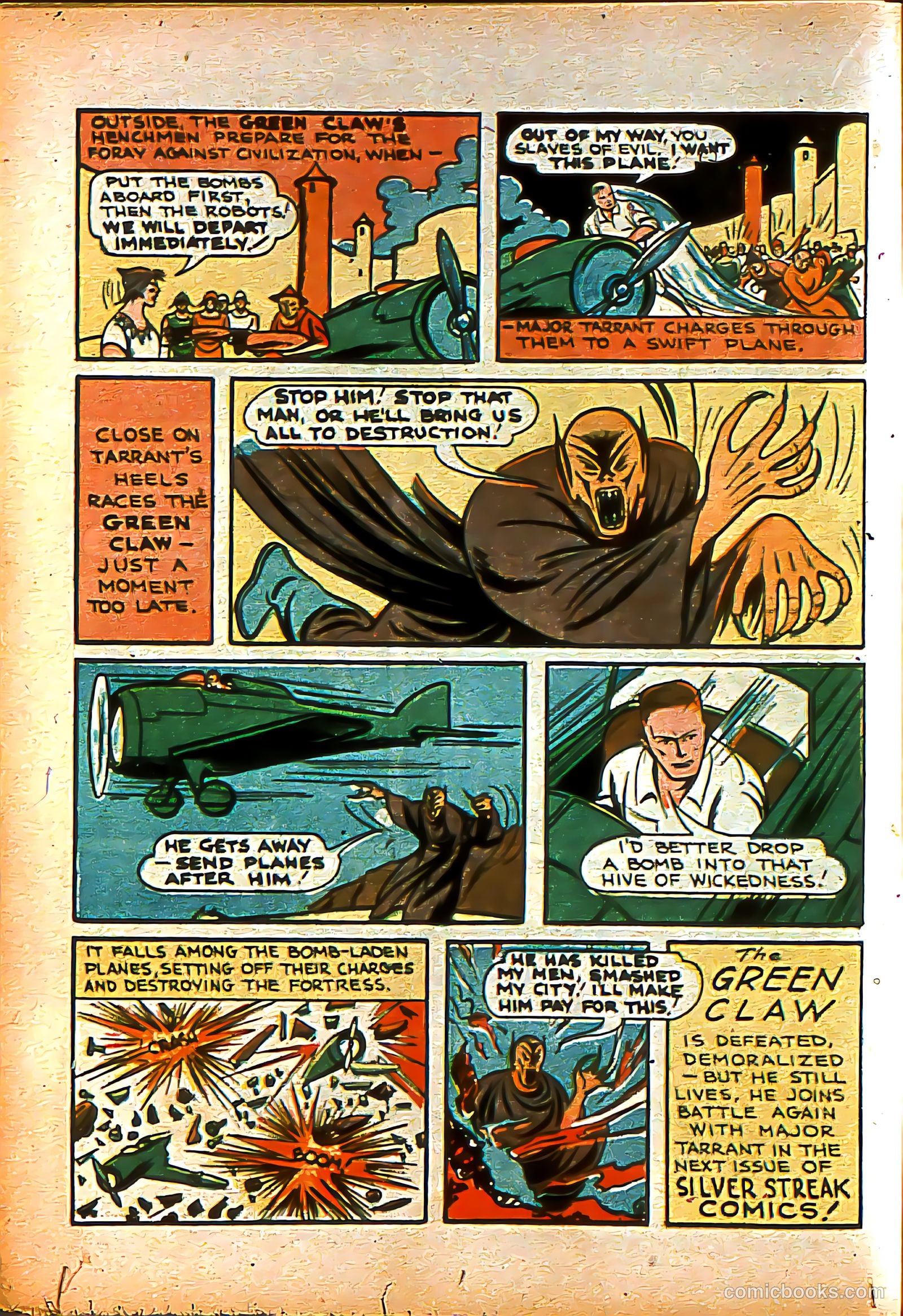 Silver Streak Comics #6 (1940) — page 31 of 69