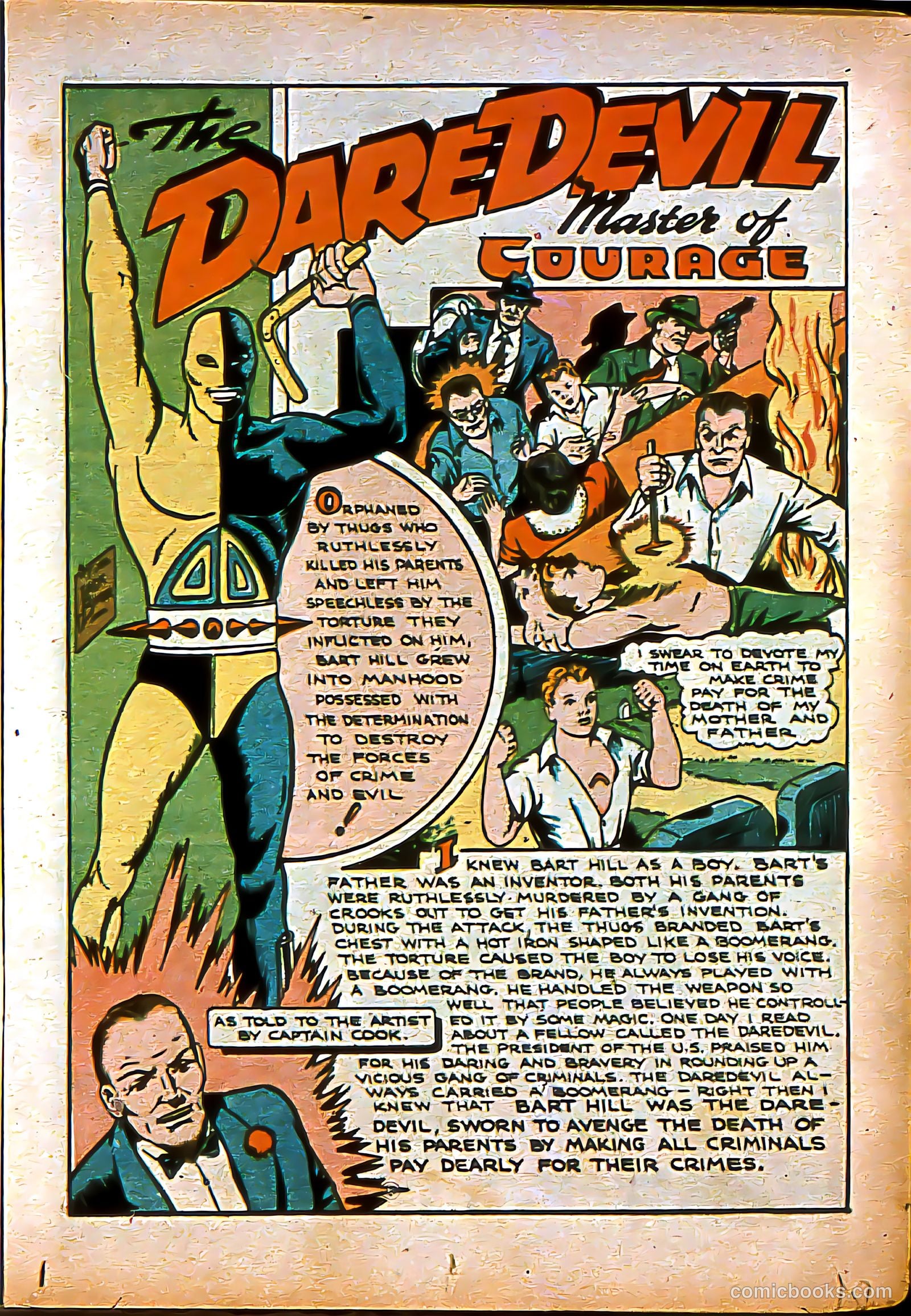 Silver Streak Comics #6 (1940) — page 32 of 69