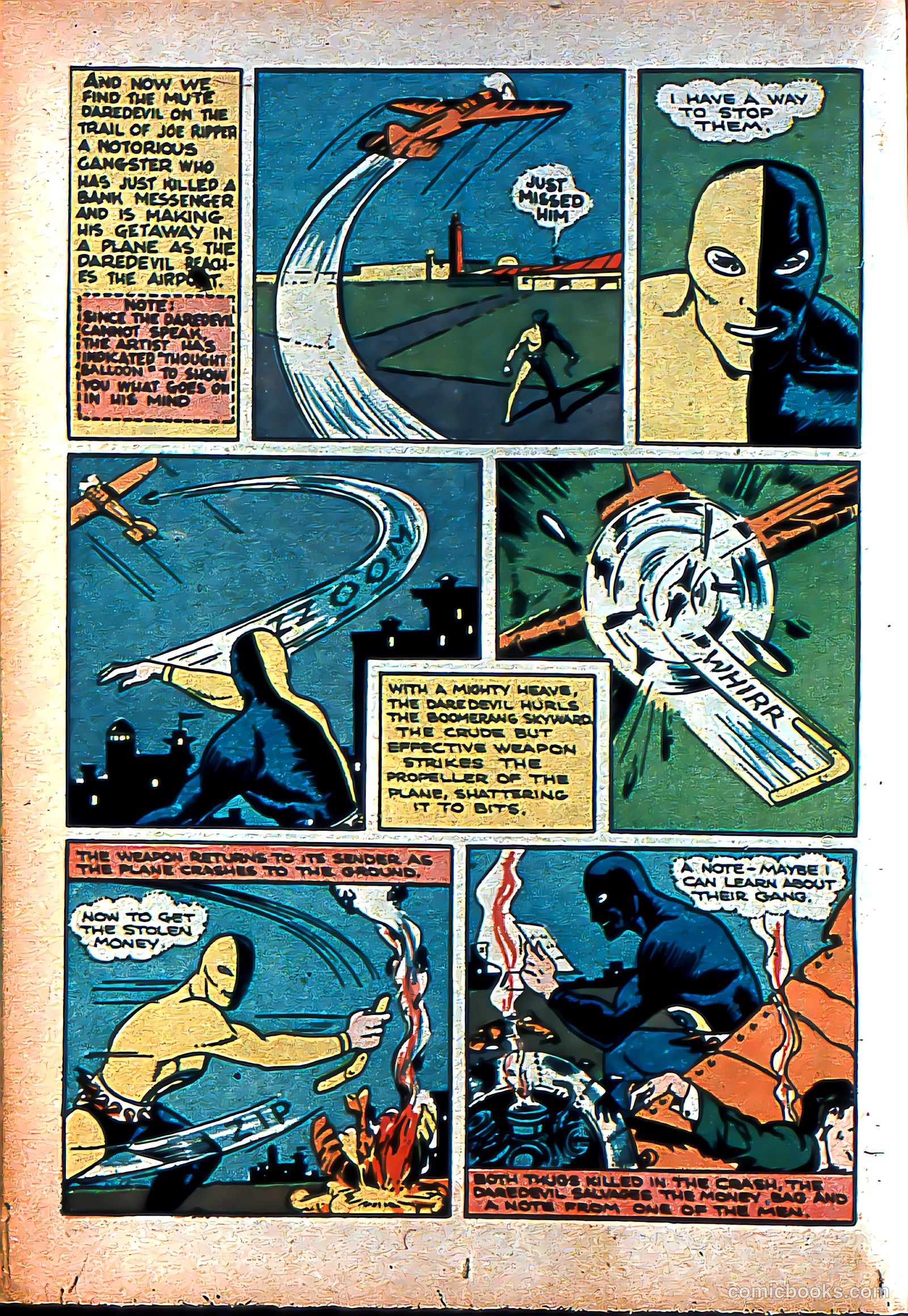 Silver Streak Comics #6 (1940) — page 33 of 69