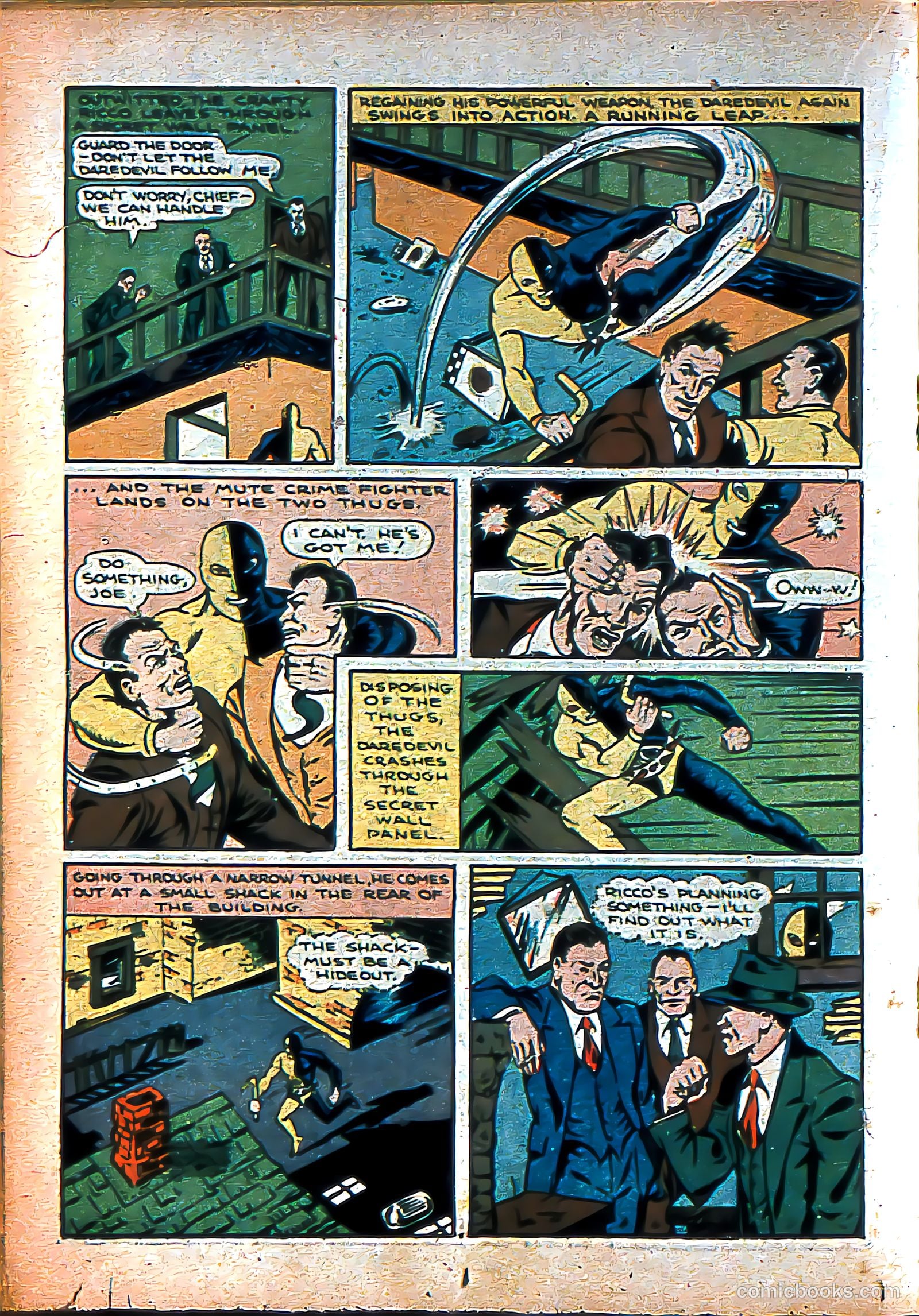 Silver Streak Comics #6 (1940) — page 35 of 69