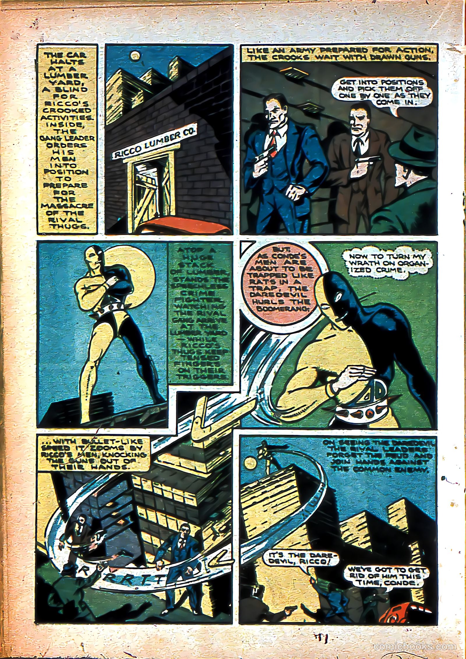 Silver Streak Comics #6 (1940) — page 37 of 69