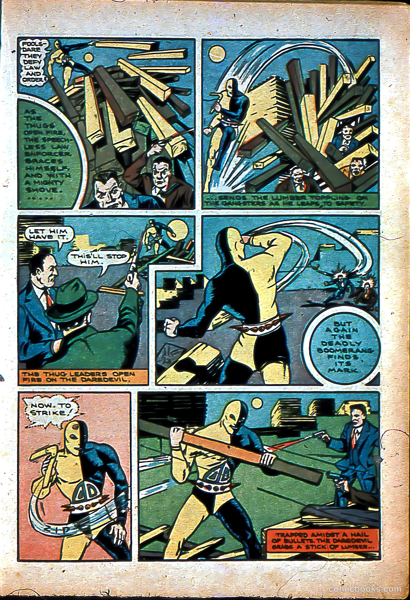 Silver Streak Comics #6 (1940) — page 38 of 69