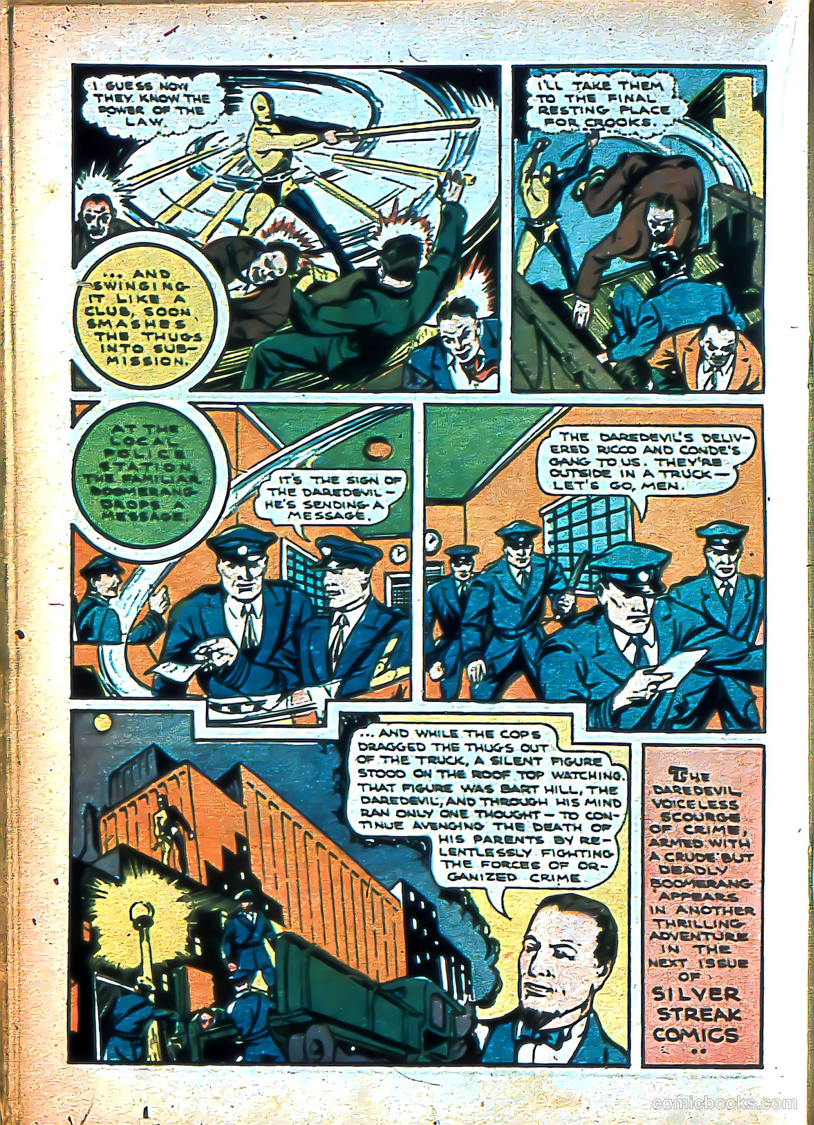 Silver Streak Comics #6 (1940) — page 39 of 69