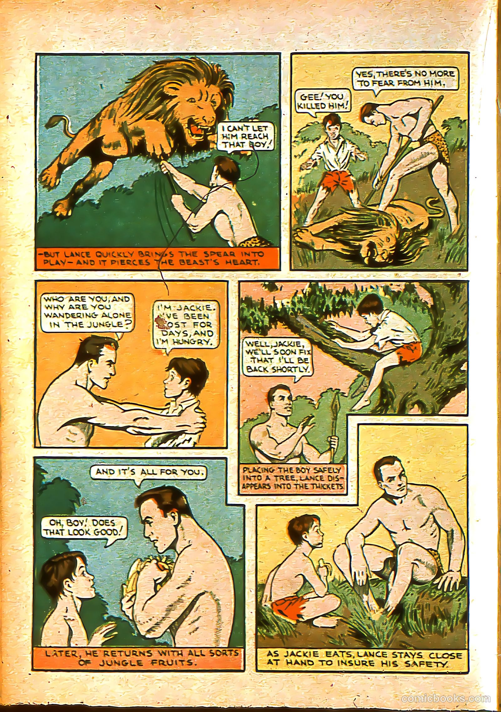 Silver Streak Comics #6 (1940) — page 41 of 69
