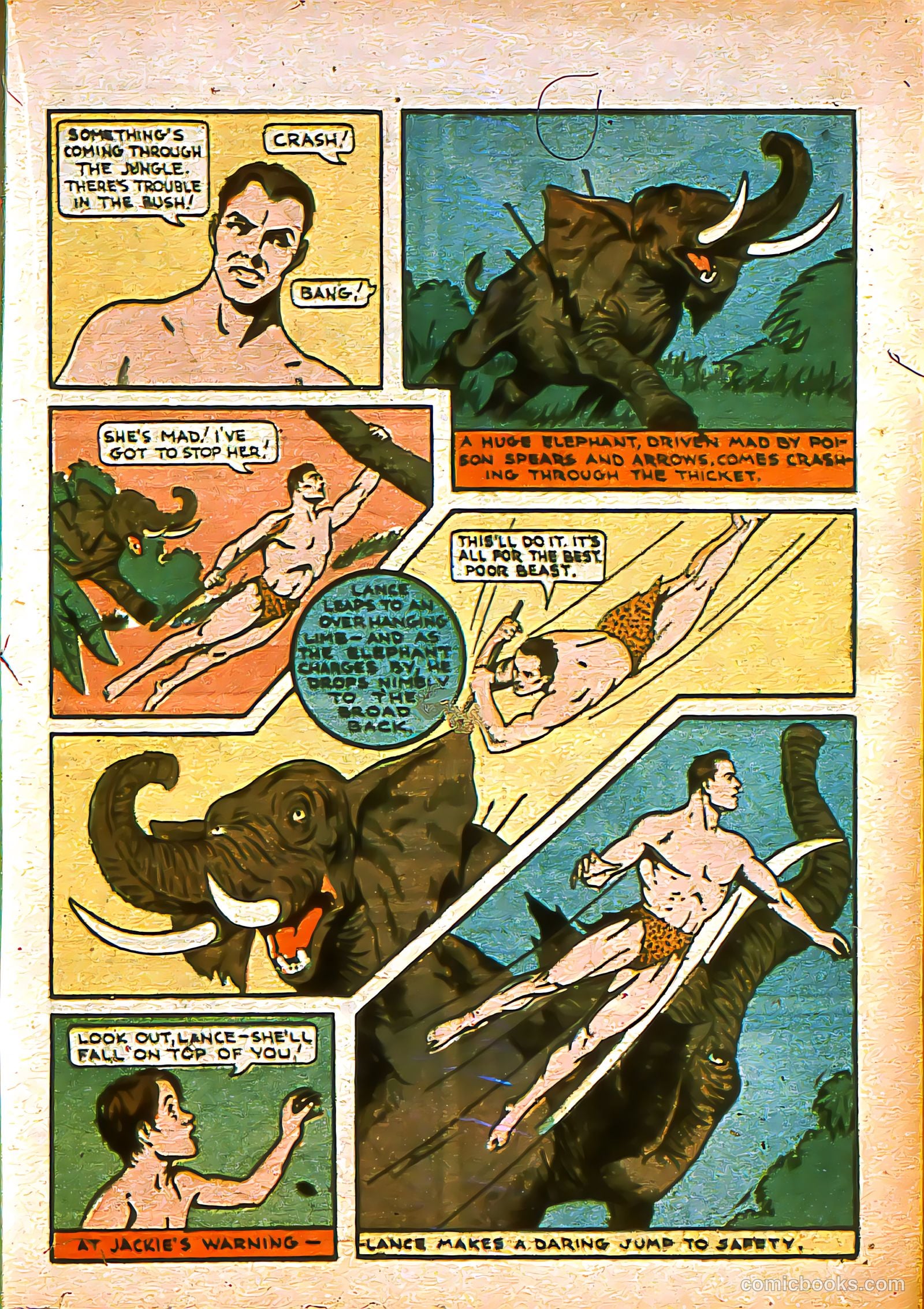 Silver Streak Comics #6 (1940) — page 42 of 69
