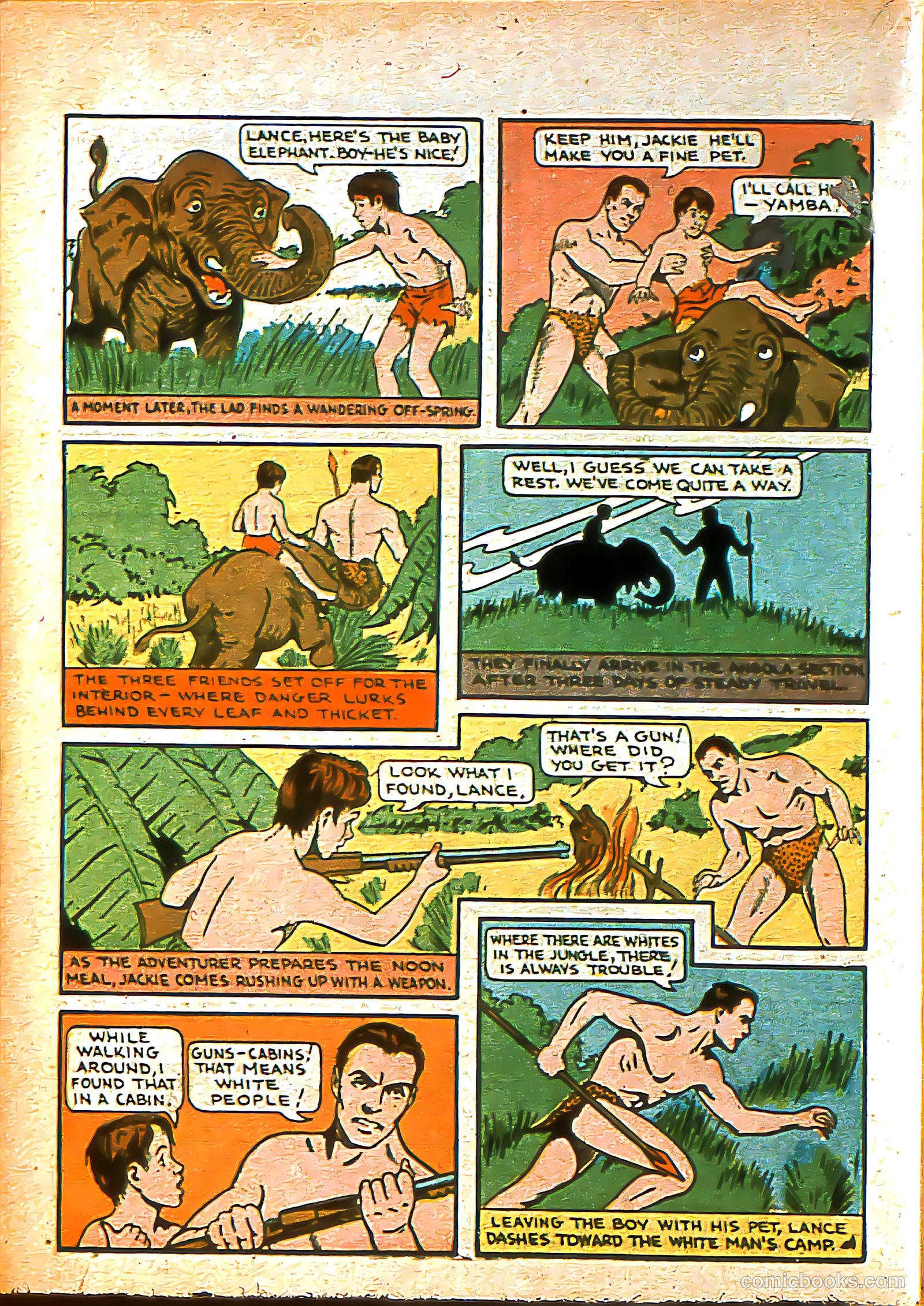 Silver Streak Comics #6 (1940) — page 43 of 69