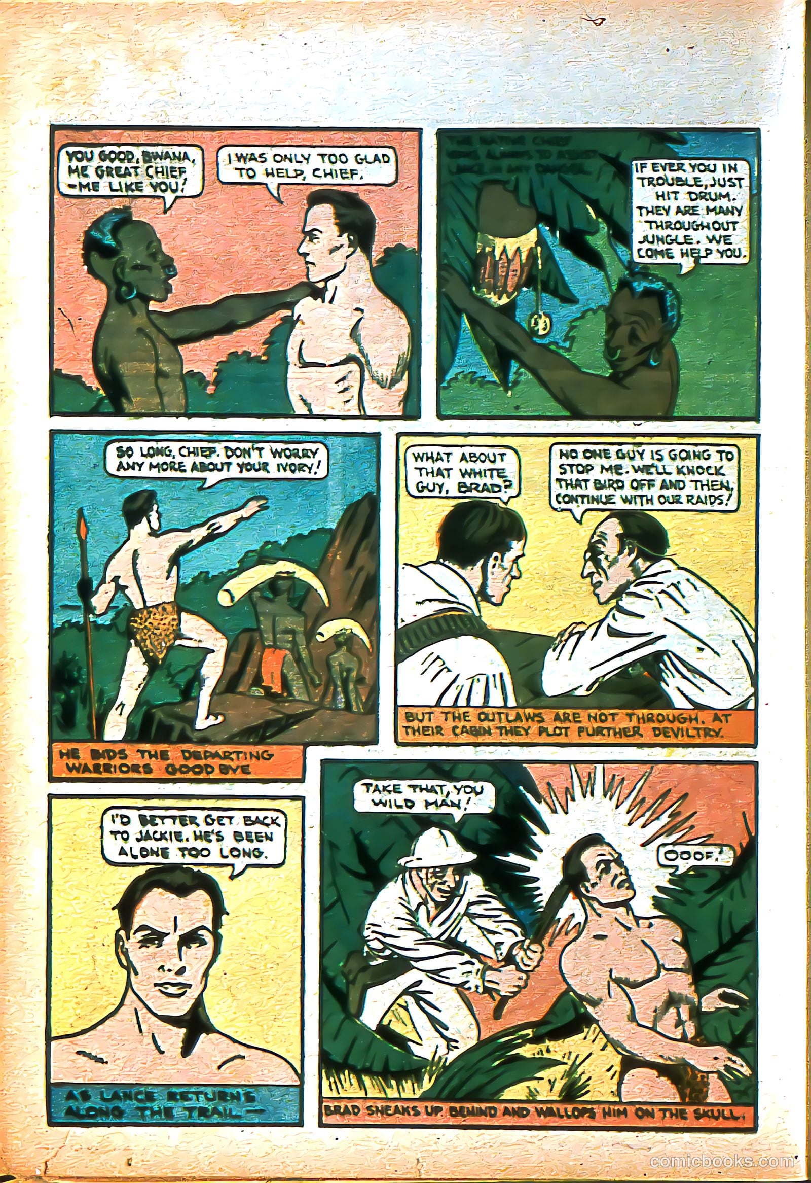 Silver Streak Comics #6 (1940) — page 45 of 69