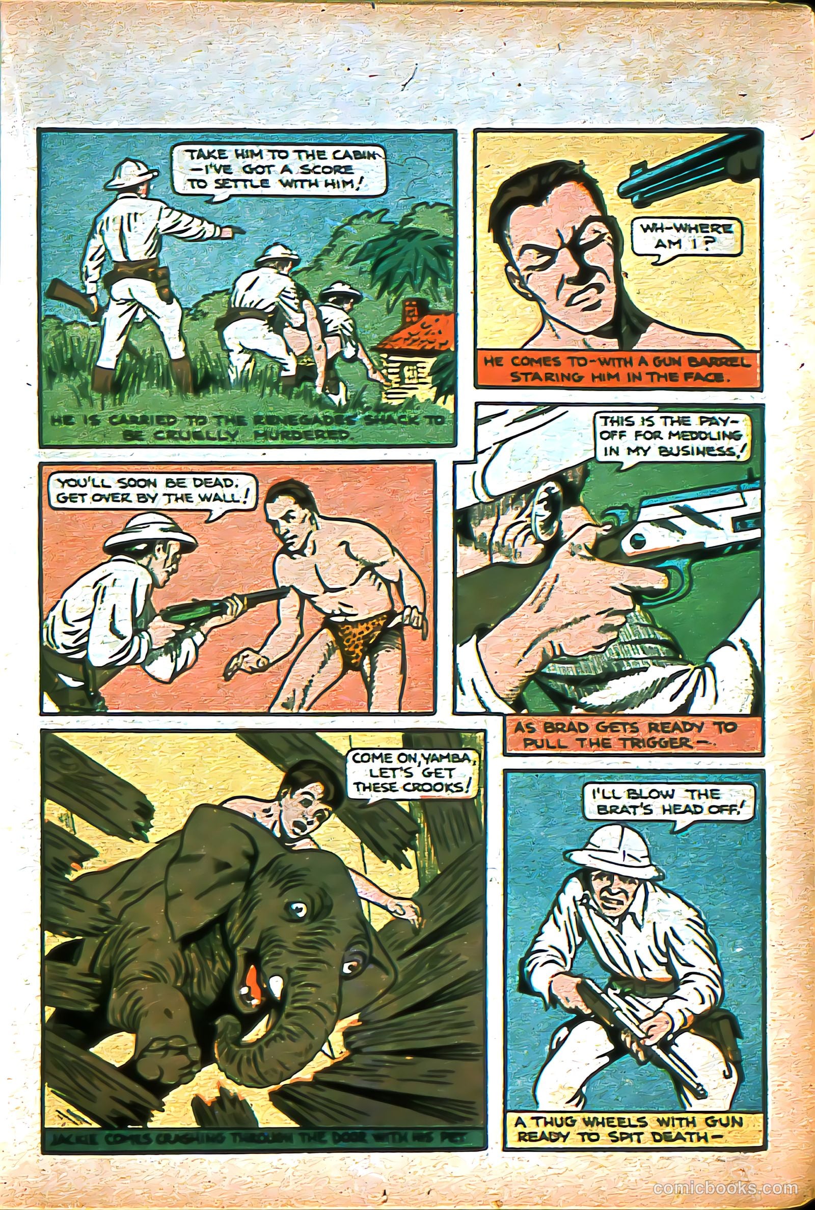 Silver Streak Comics #6 (1940) — page 46 of 69