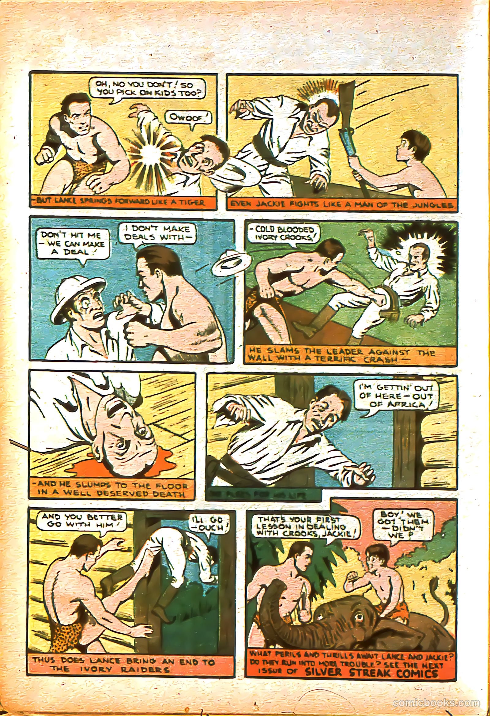Silver Streak Comics #6 (1940) — page 47 of 69