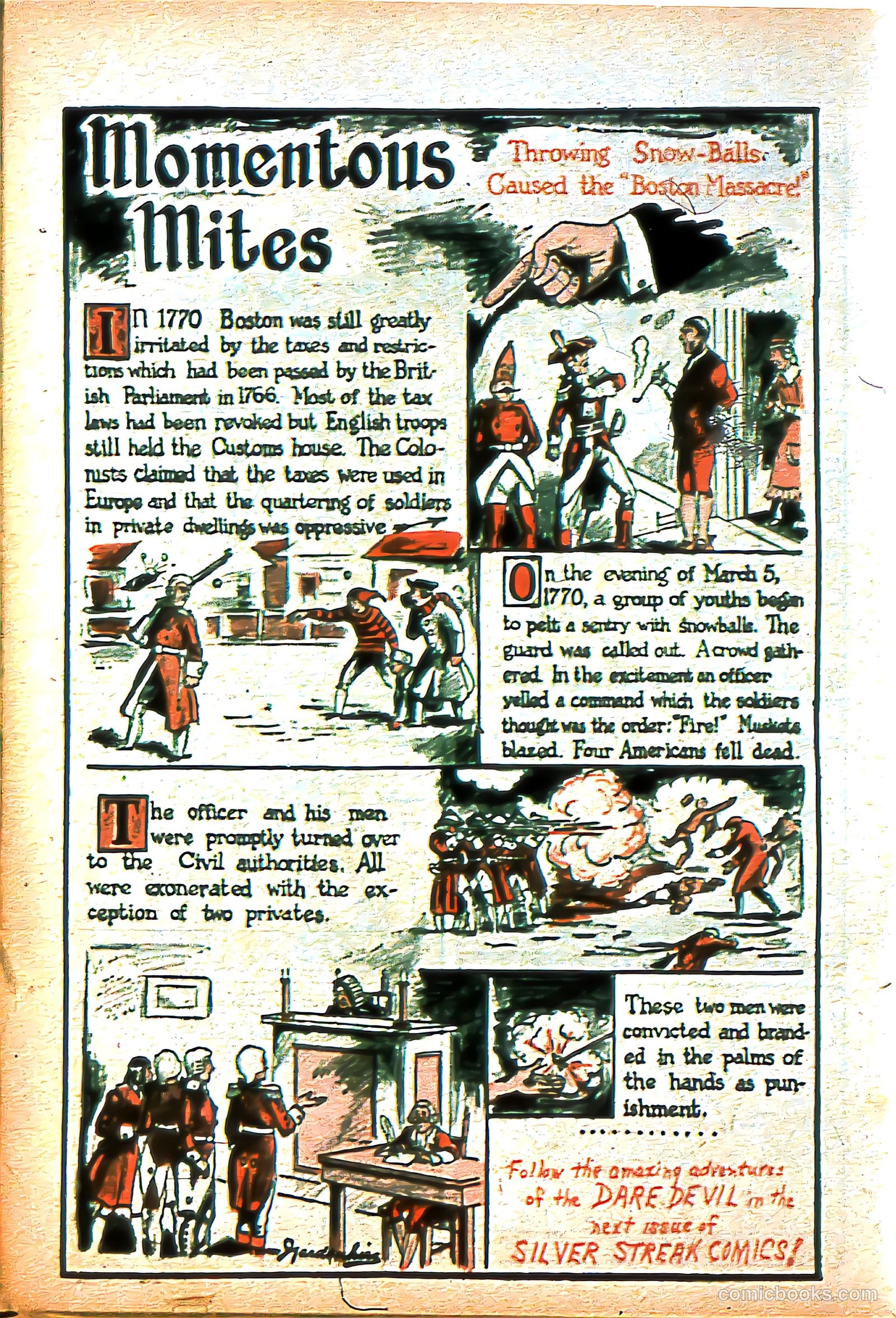 Silver Streak Comics #6 (1940) — page 55 of 69