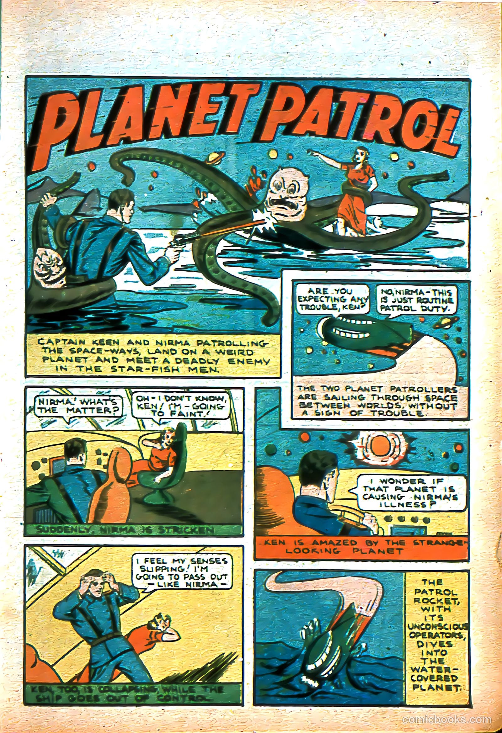 Silver Streak Comics #6 (1940) — page 56 of 69