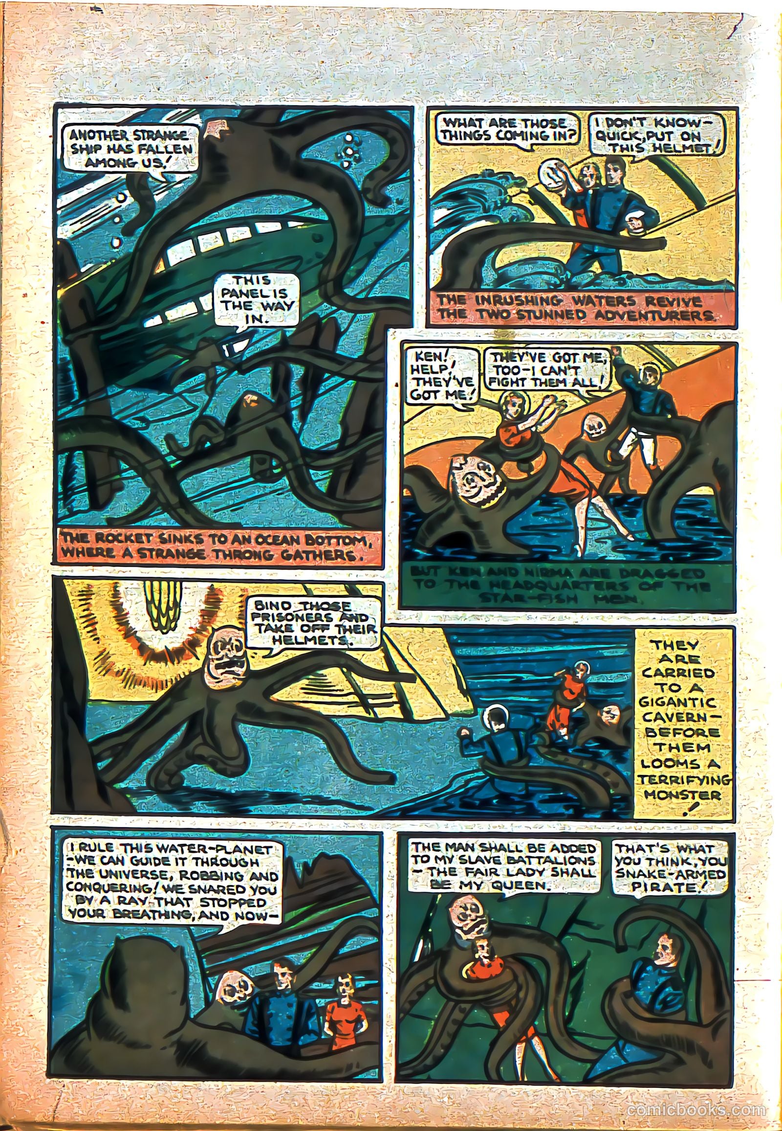 Silver Streak Comics #6 (1940) — page 57 of 69