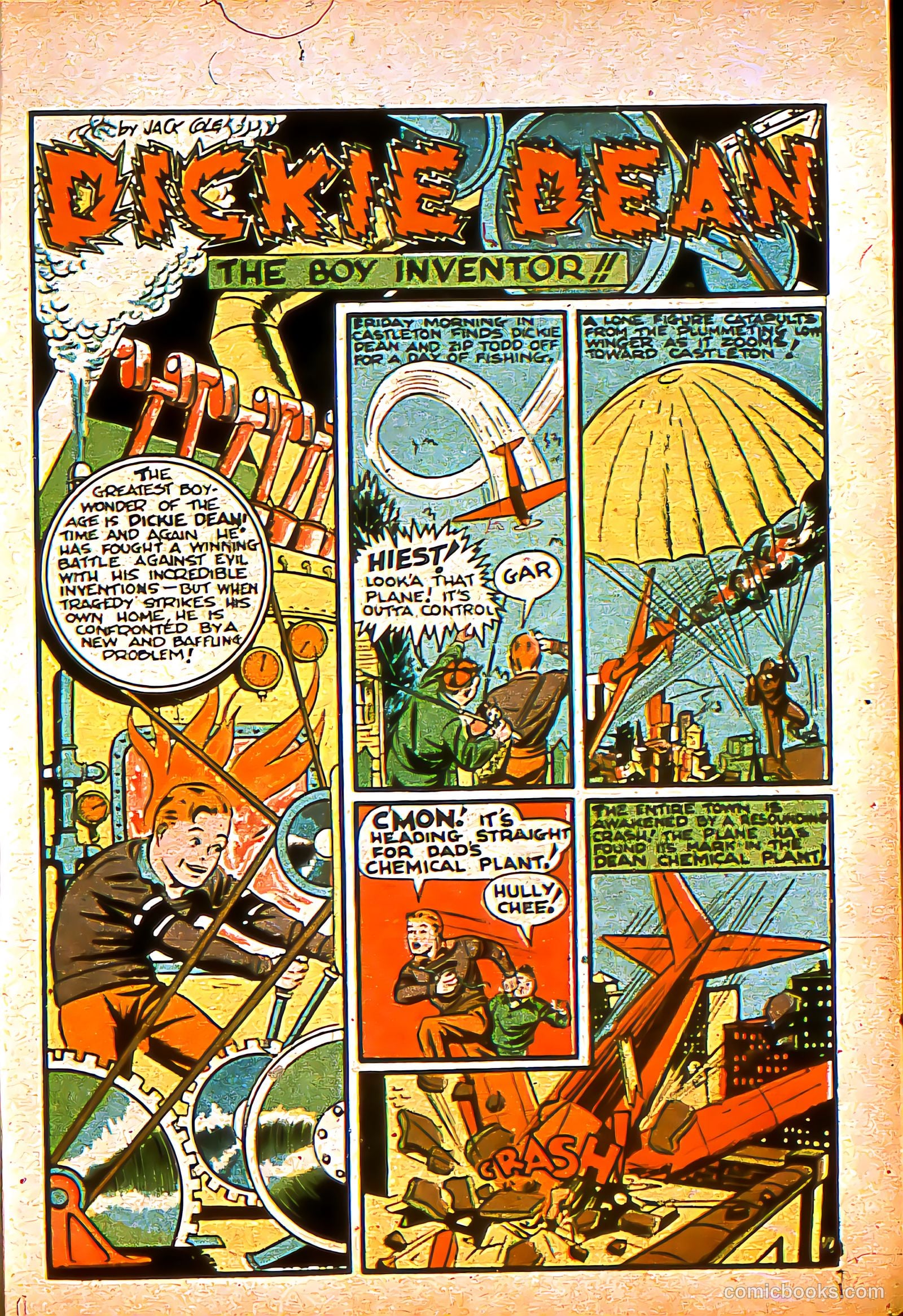 Silver Streak Comics #6 (1940) — page 60 of 69