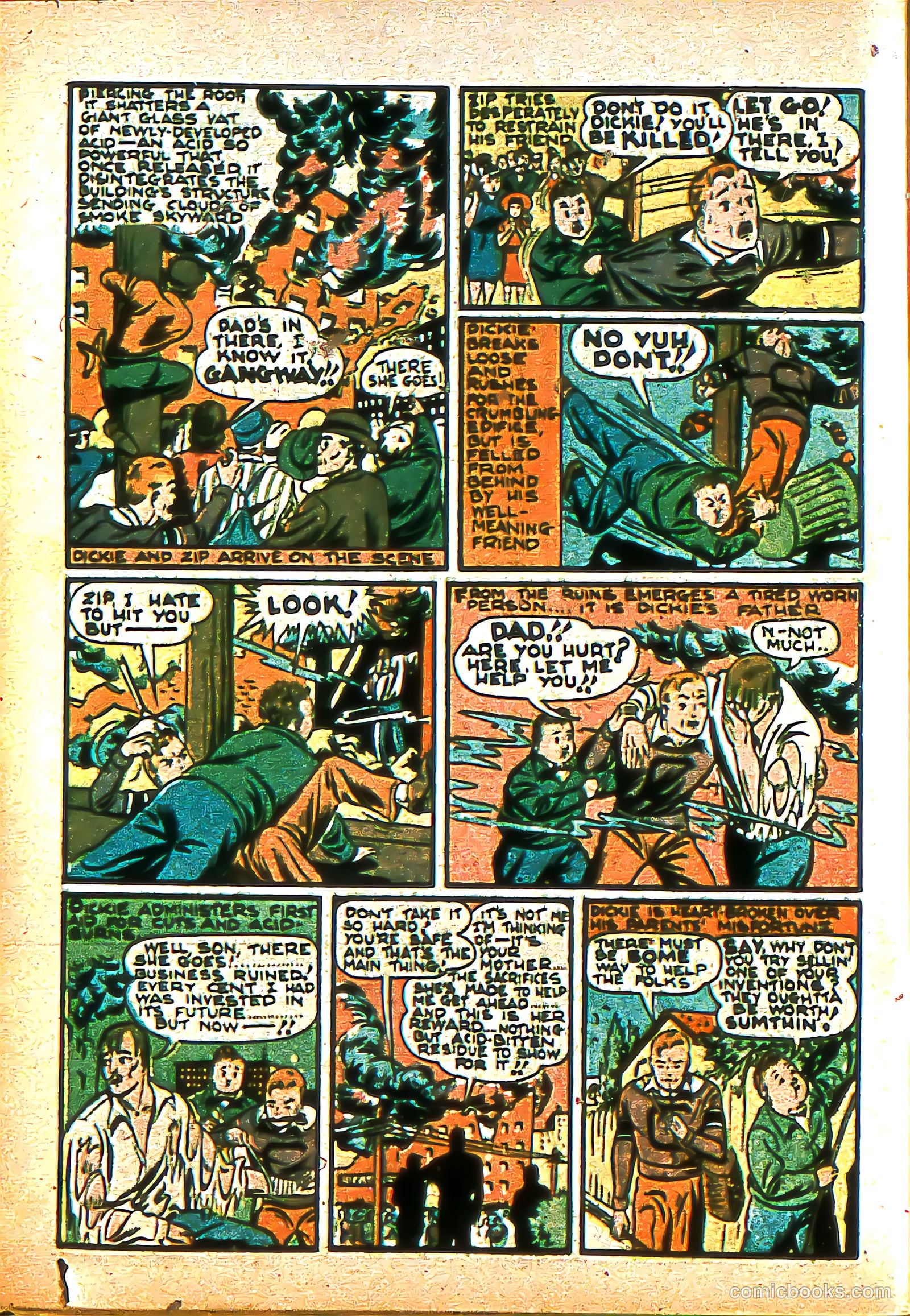 Silver Streak Comics #6 (1940) — page 61 of 69