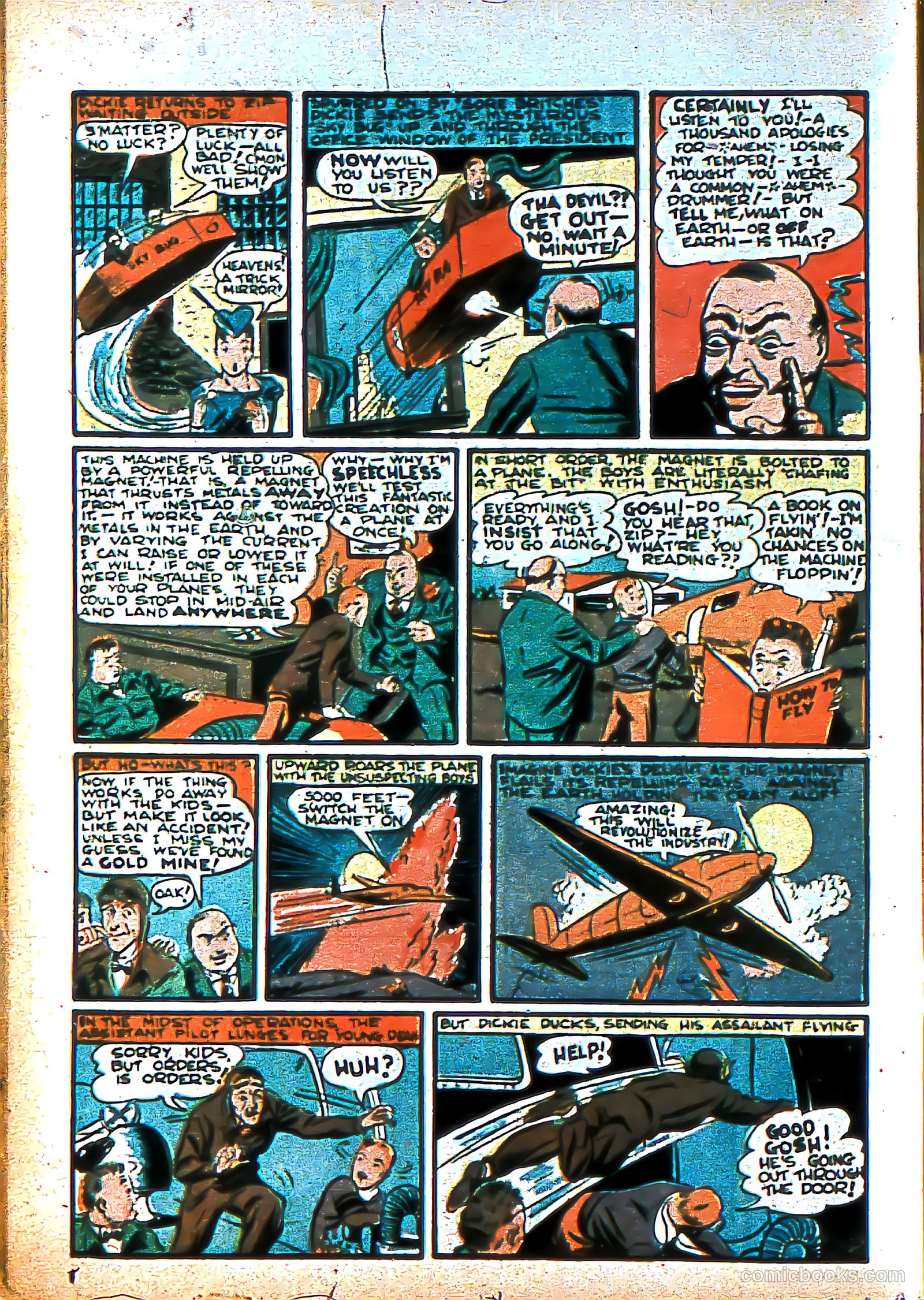 Silver Streak Comics #6 (1940) — page 63 of 69