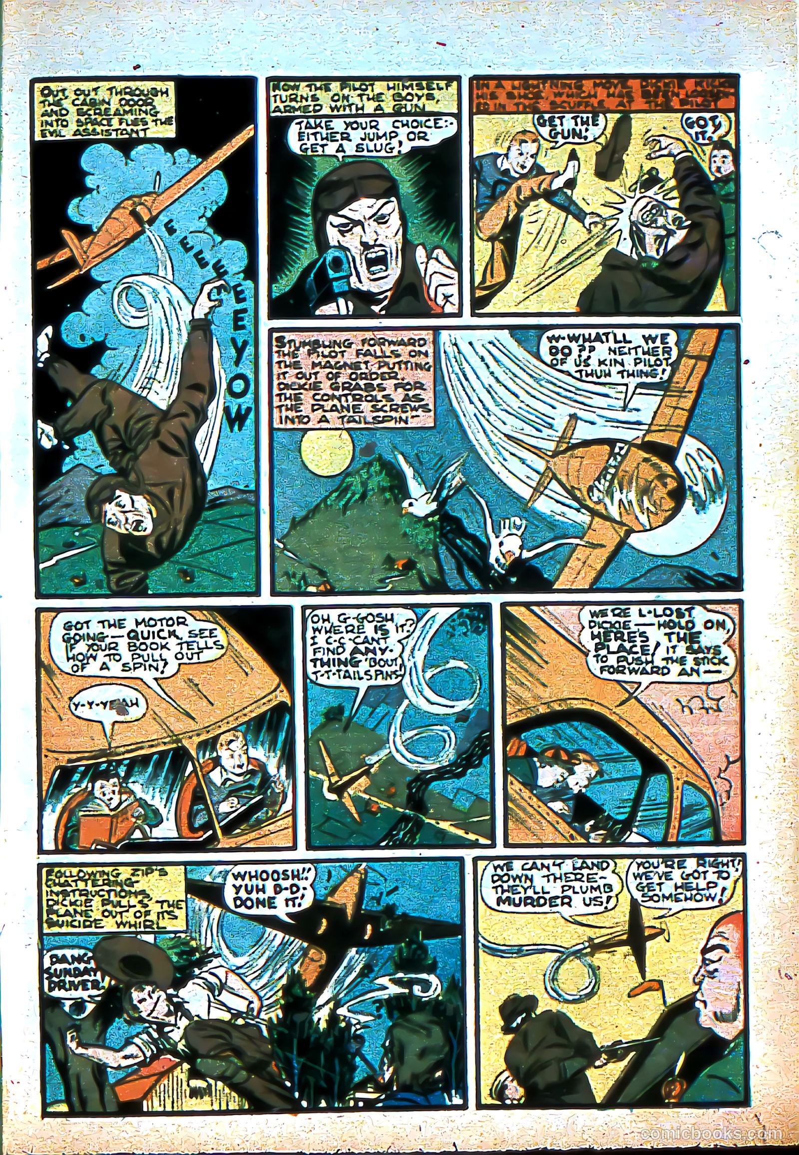Silver Streak Comics #6 (1940) — page 64 of 69