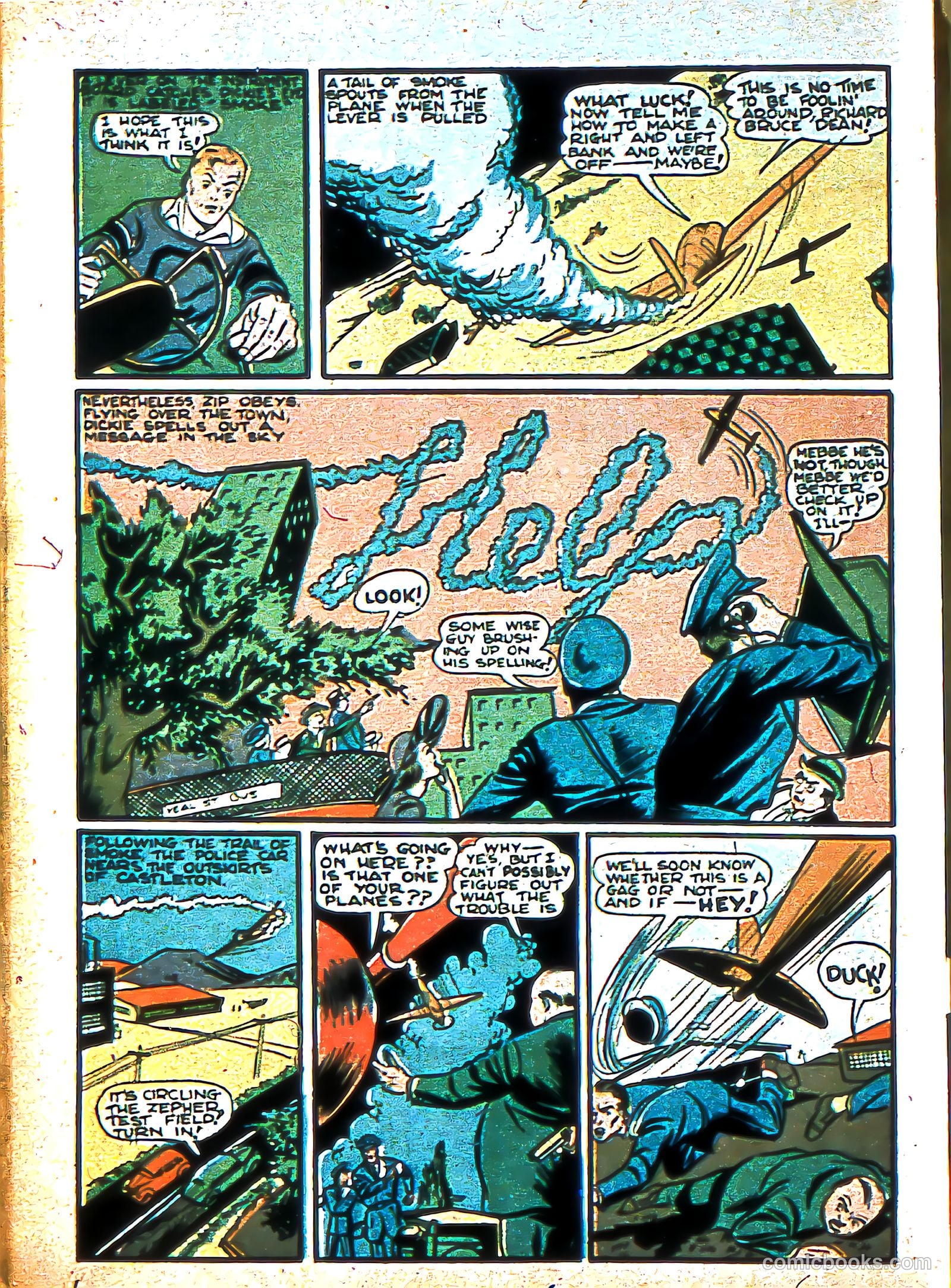 Silver Streak Comics #6 (1940) — page 65 of 69