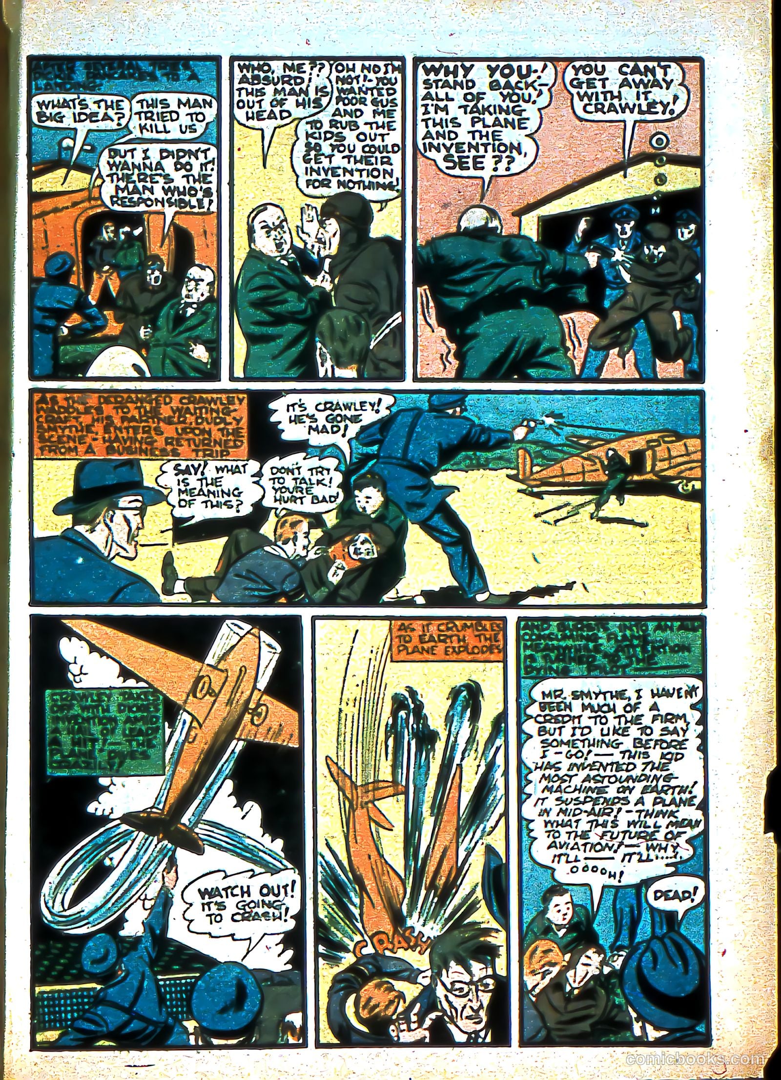 Silver Streak Comics #6 (1940) — page 66 of 69