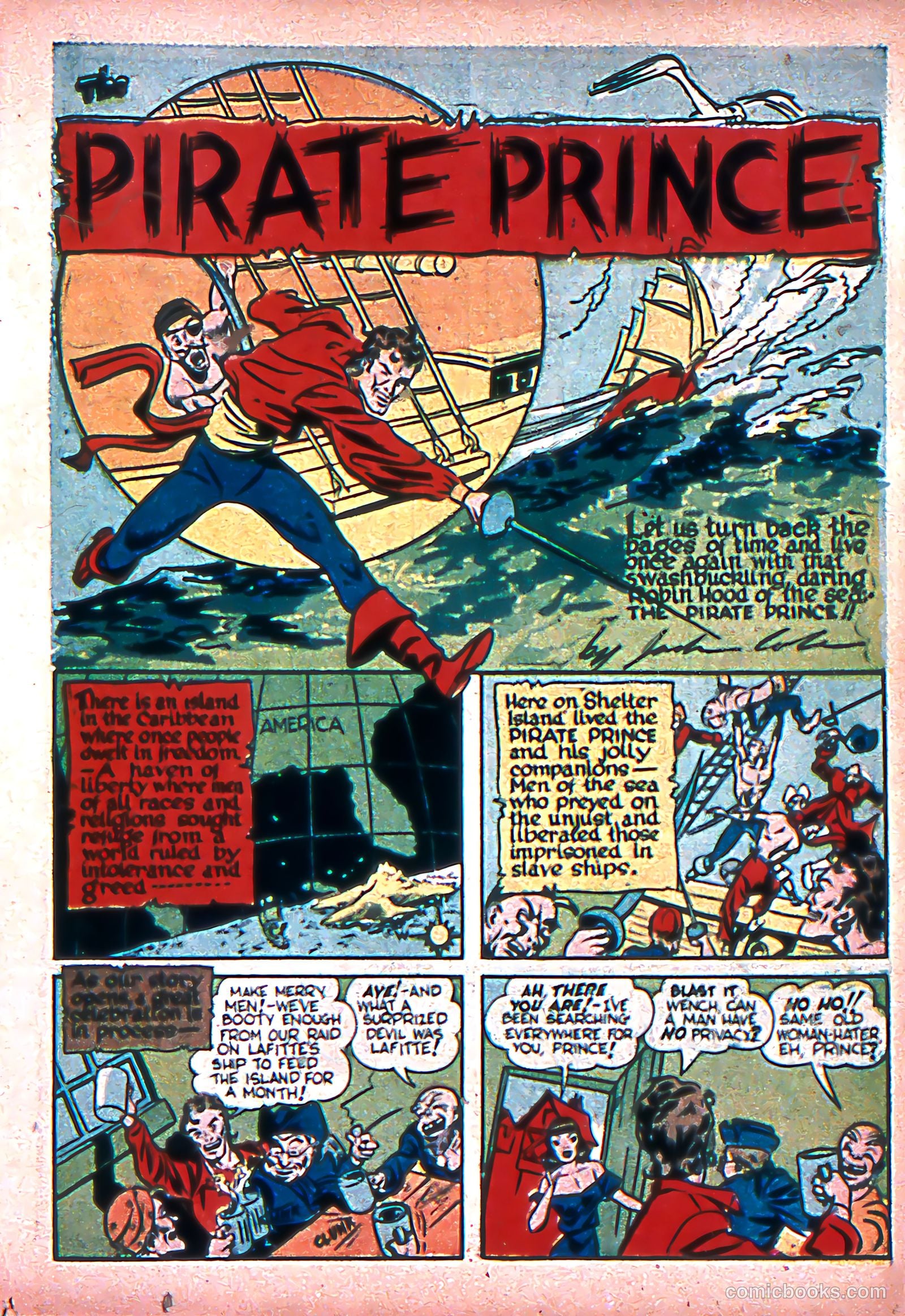 Silver Streak Comics #7 (1941) — page 19 of 70