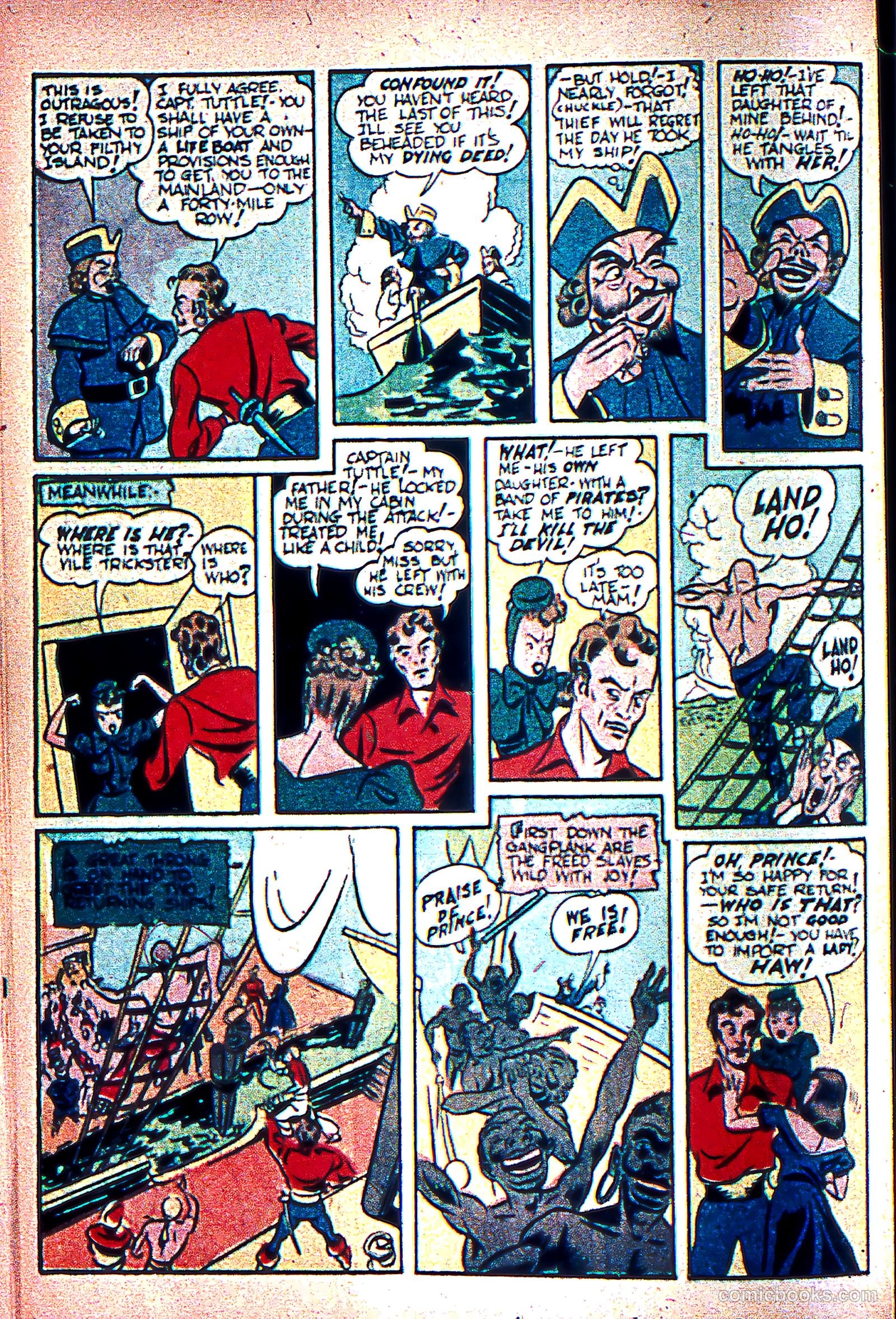 Silver Streak Comics #7 (1941) — page 23 of 70