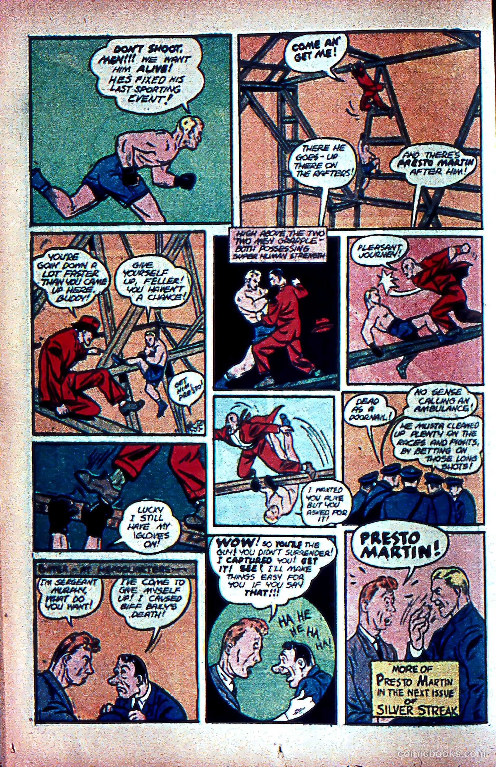 Silver Streak Comics #7 (1941) — page 31 of 70