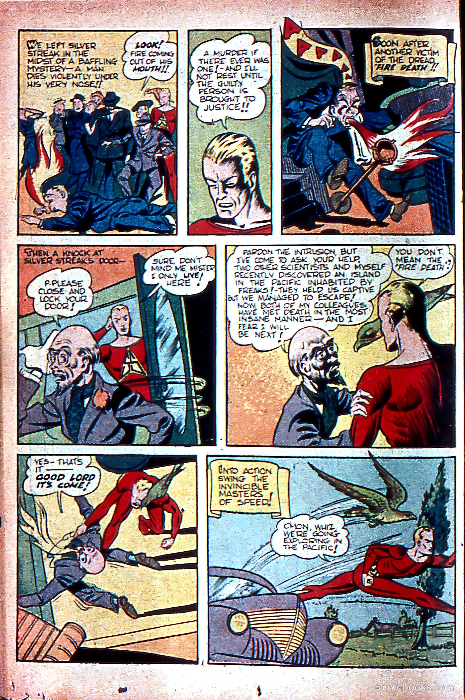 Silver Streak Comics #7 (1941) — page 33 of 70