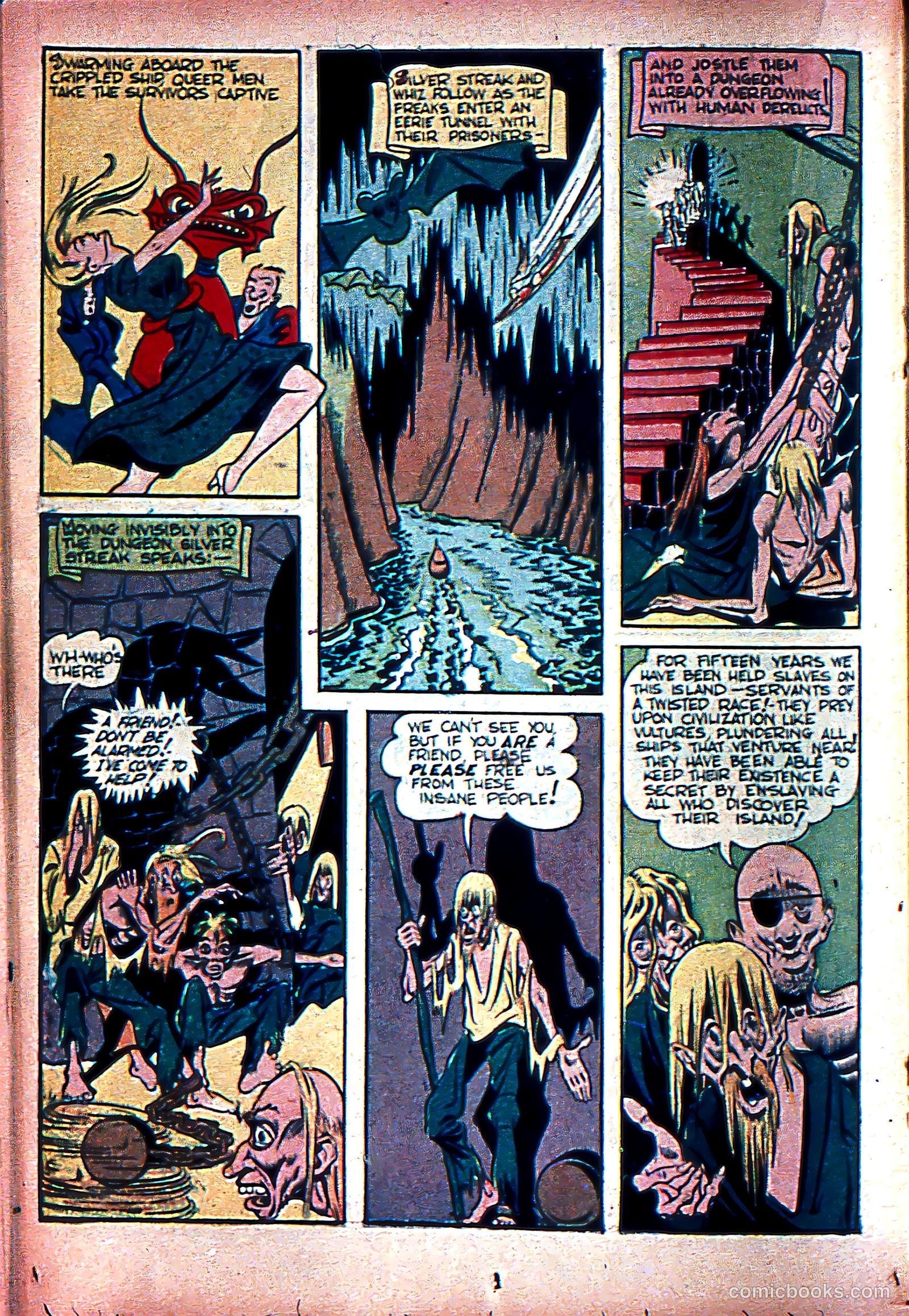Silver Streak Comics #7 (1941) — page 35 of 70