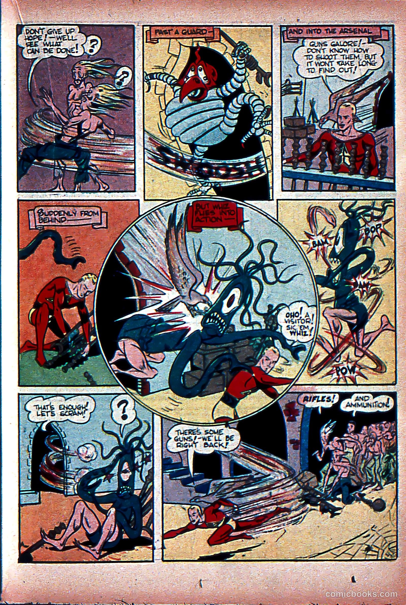 Silver Streak Comics #7 (1941) — page 36 of 70