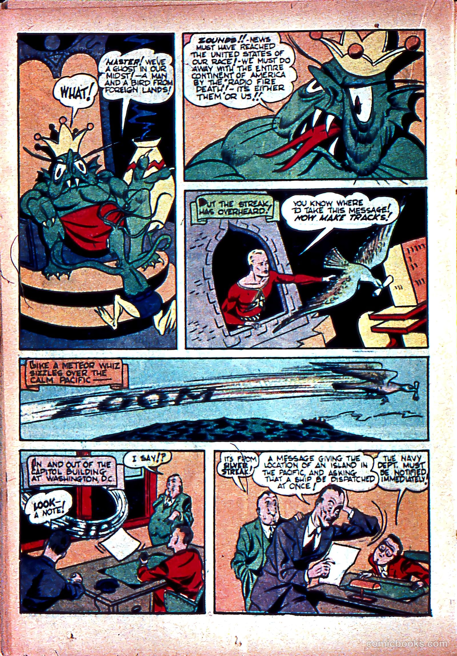 Silver Streak Comics #7 (1941) — page 37 of 70