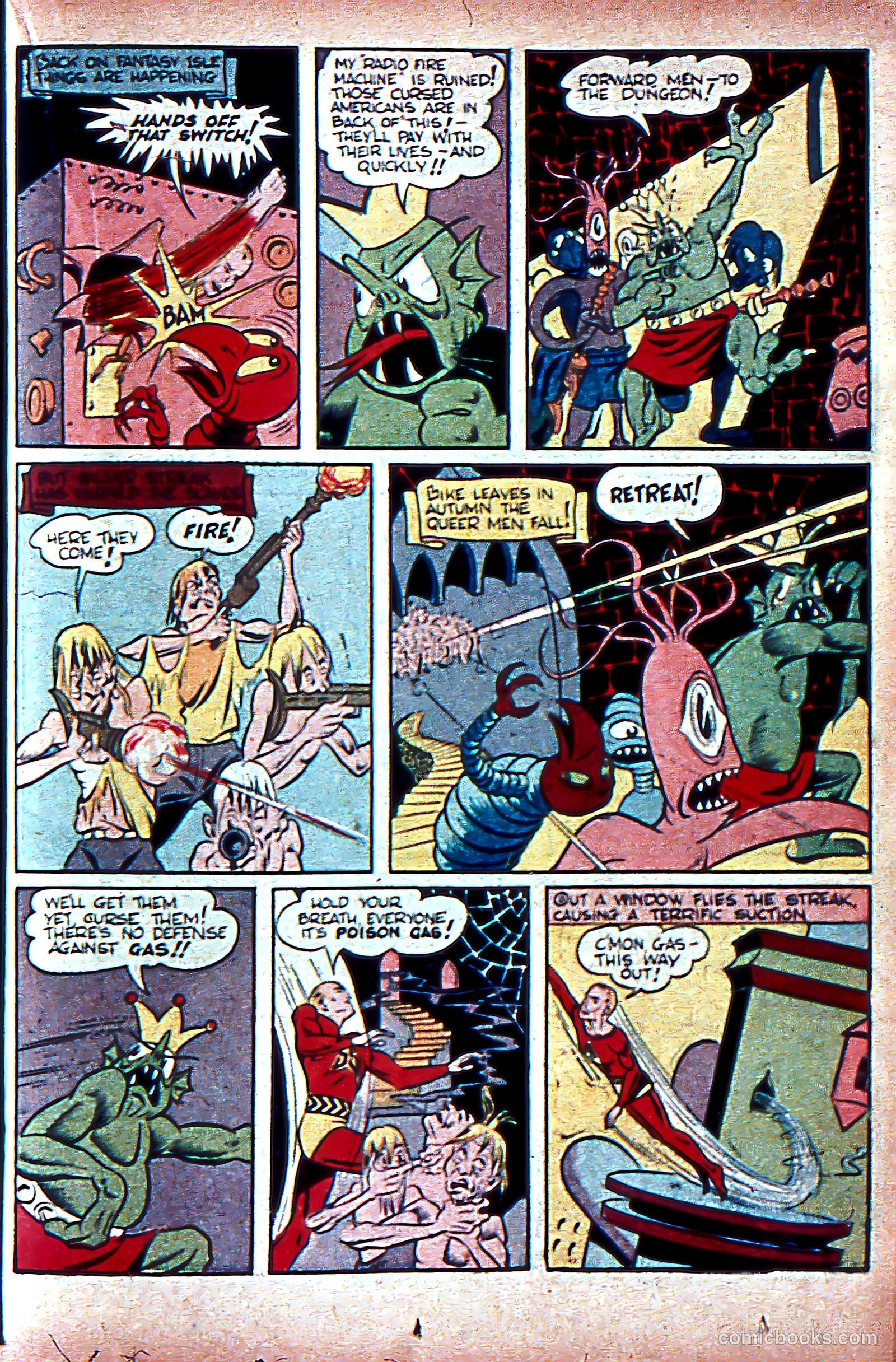 Silver Streak Comics #7 (1941) — page 38 of 70