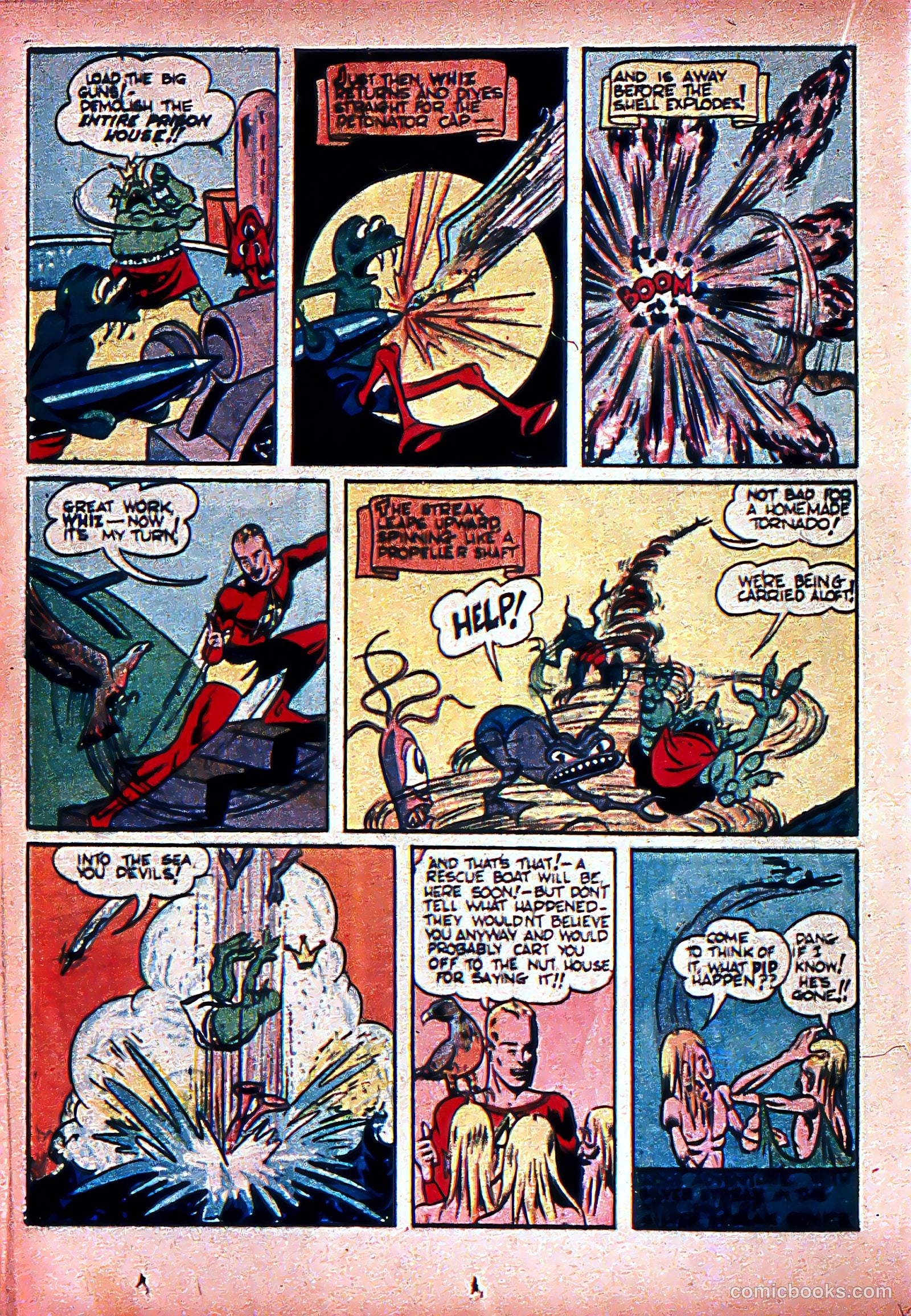 Silver Streak Comics #7 (1941) — page 39 of 70