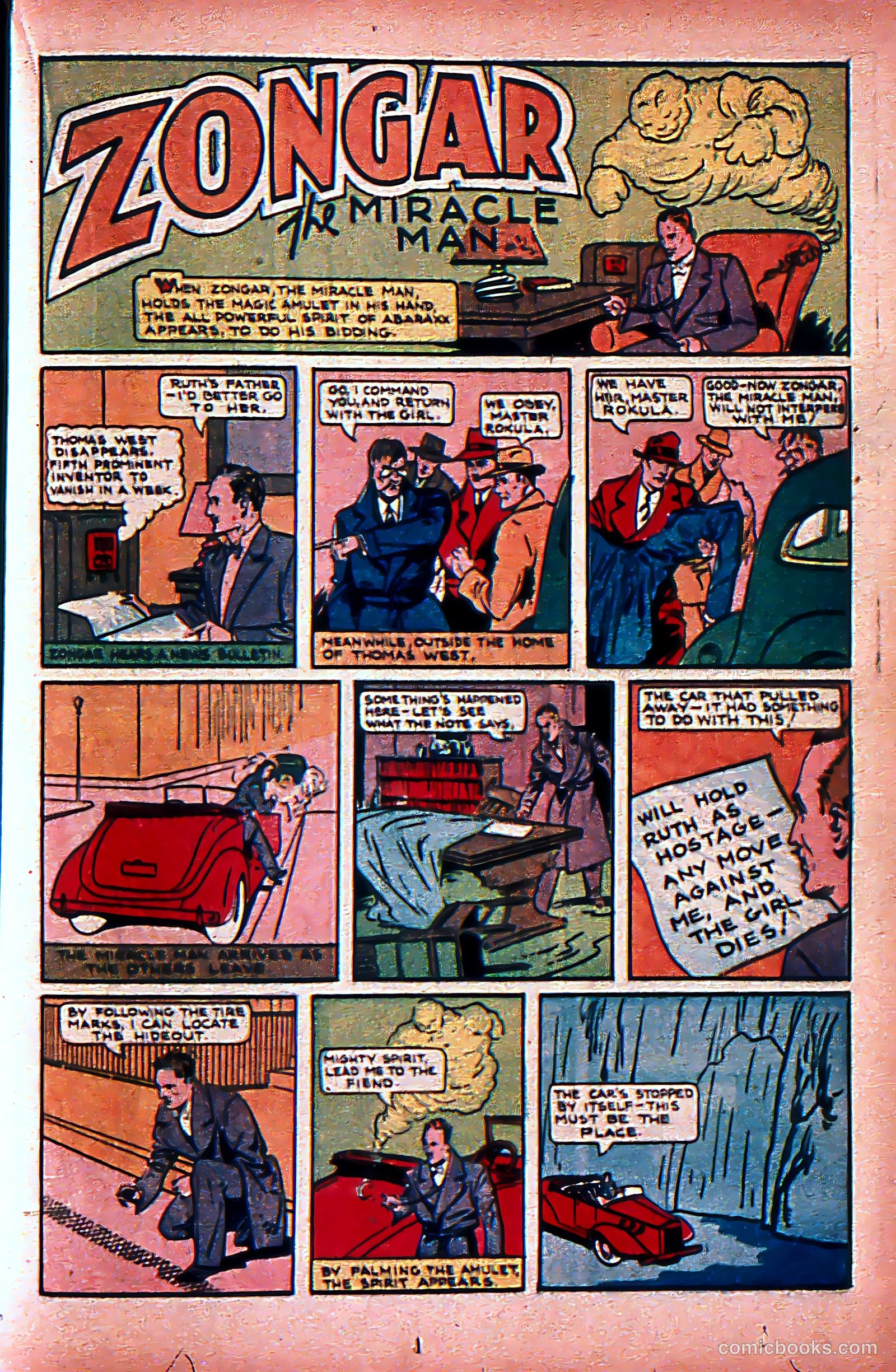 Silver Streak Comics #7 (1941) — page 40 of 70
