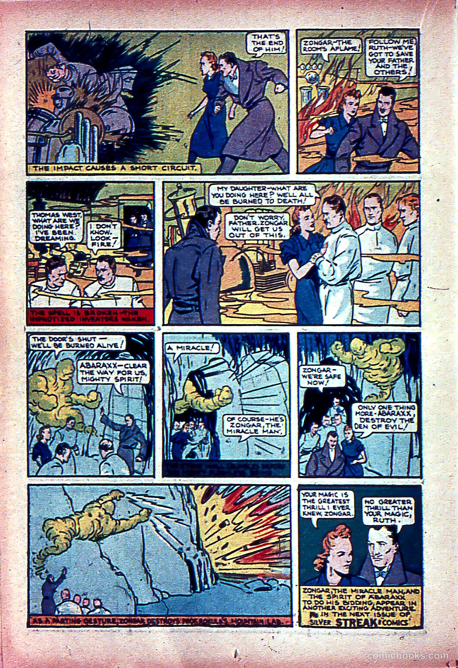 Silver Streak Comics #7 (1941) — page 44 of 70