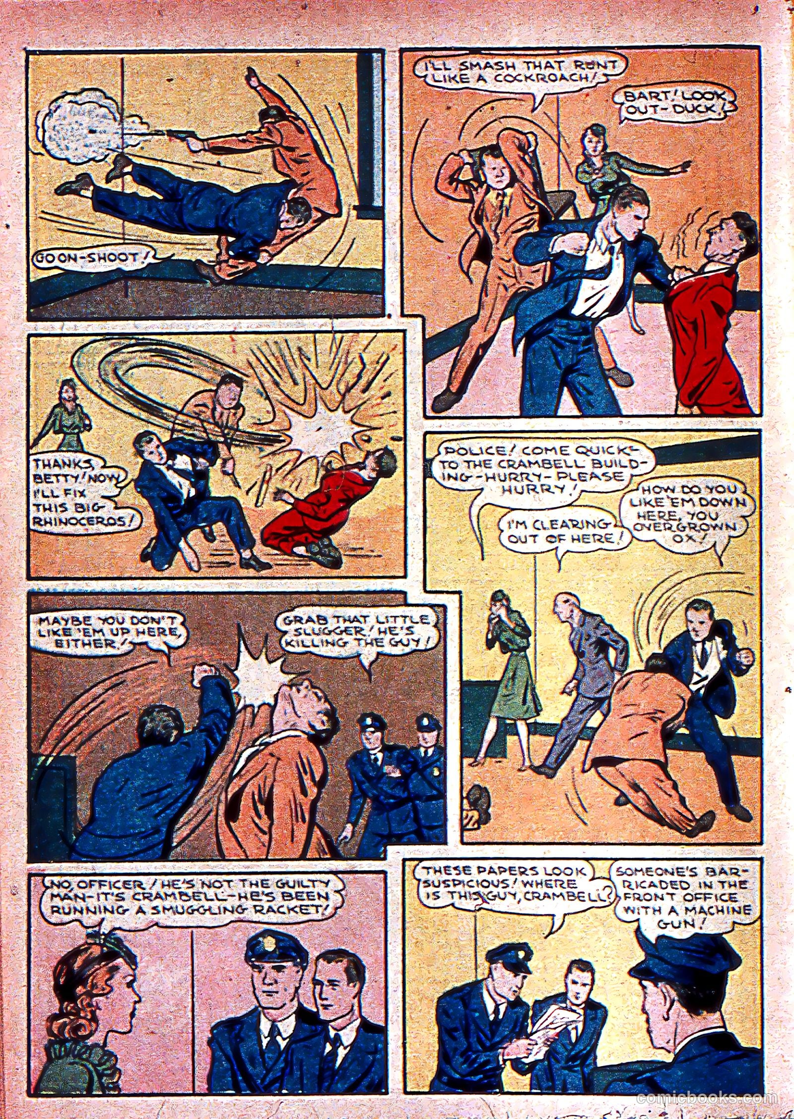 Silver Streak Comics #7 (1941) — page 58 of 70